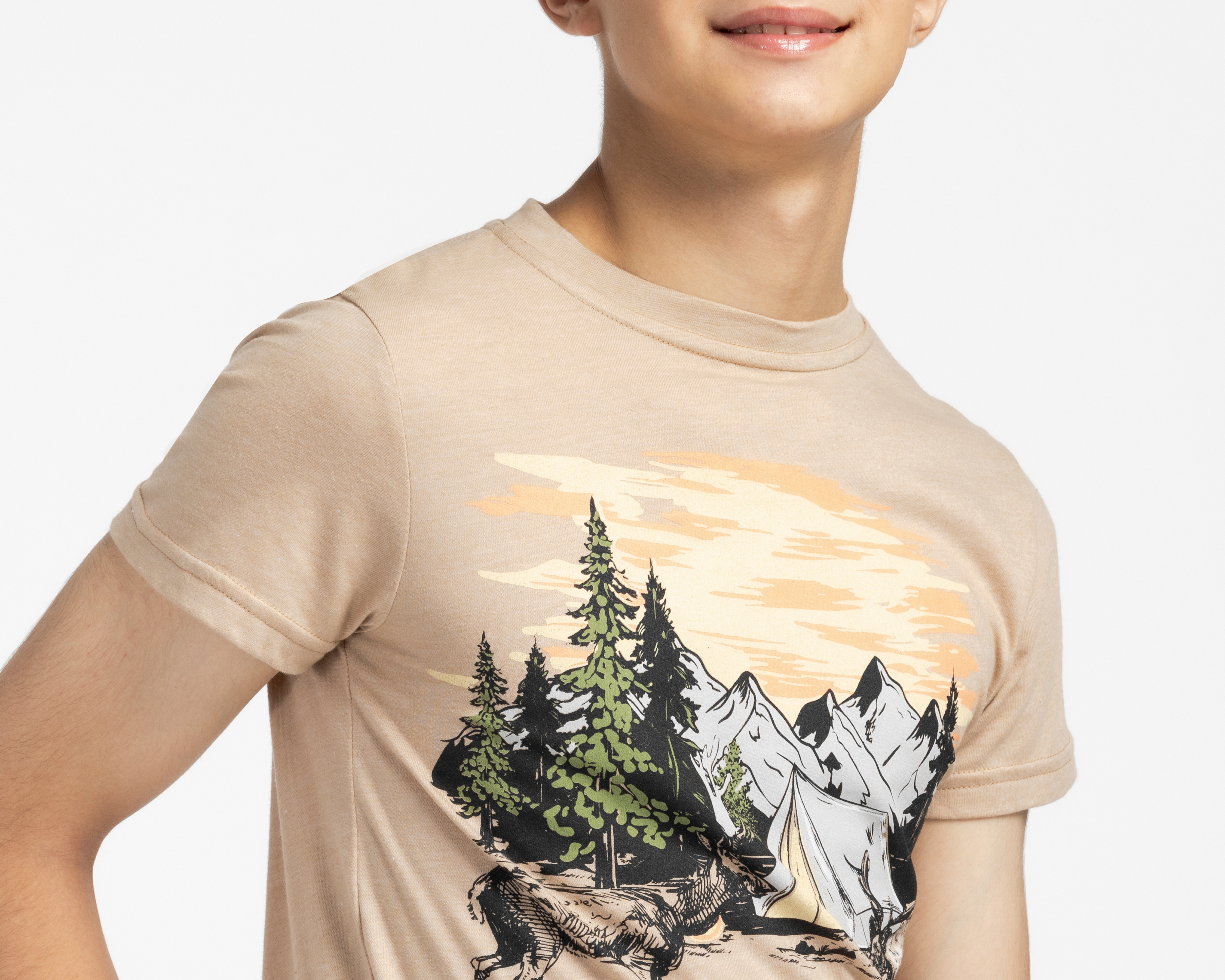 Foto 5 pulgar | Foto 4 | Playera Refill Manga Corta Estampada para Niño