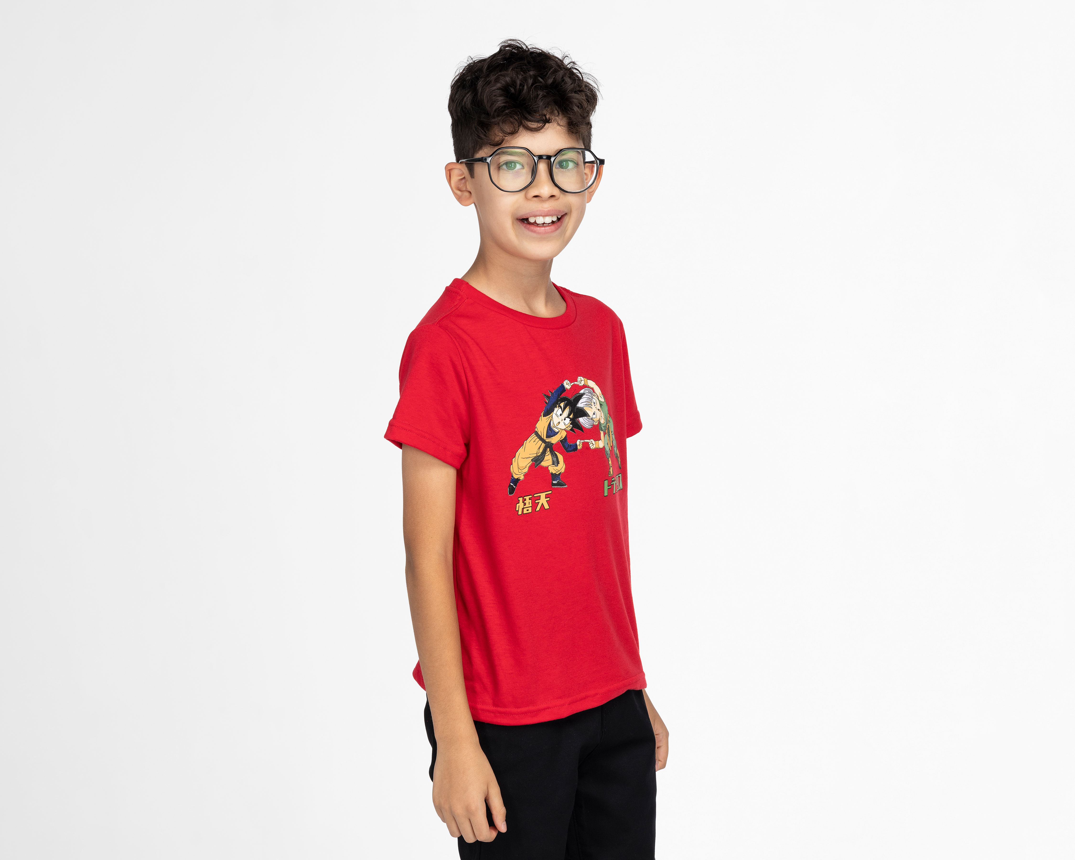 Foto 2 pulgar | Foto 1 | Playera Dragon Ball Z Manga Corta Estampada para Niño