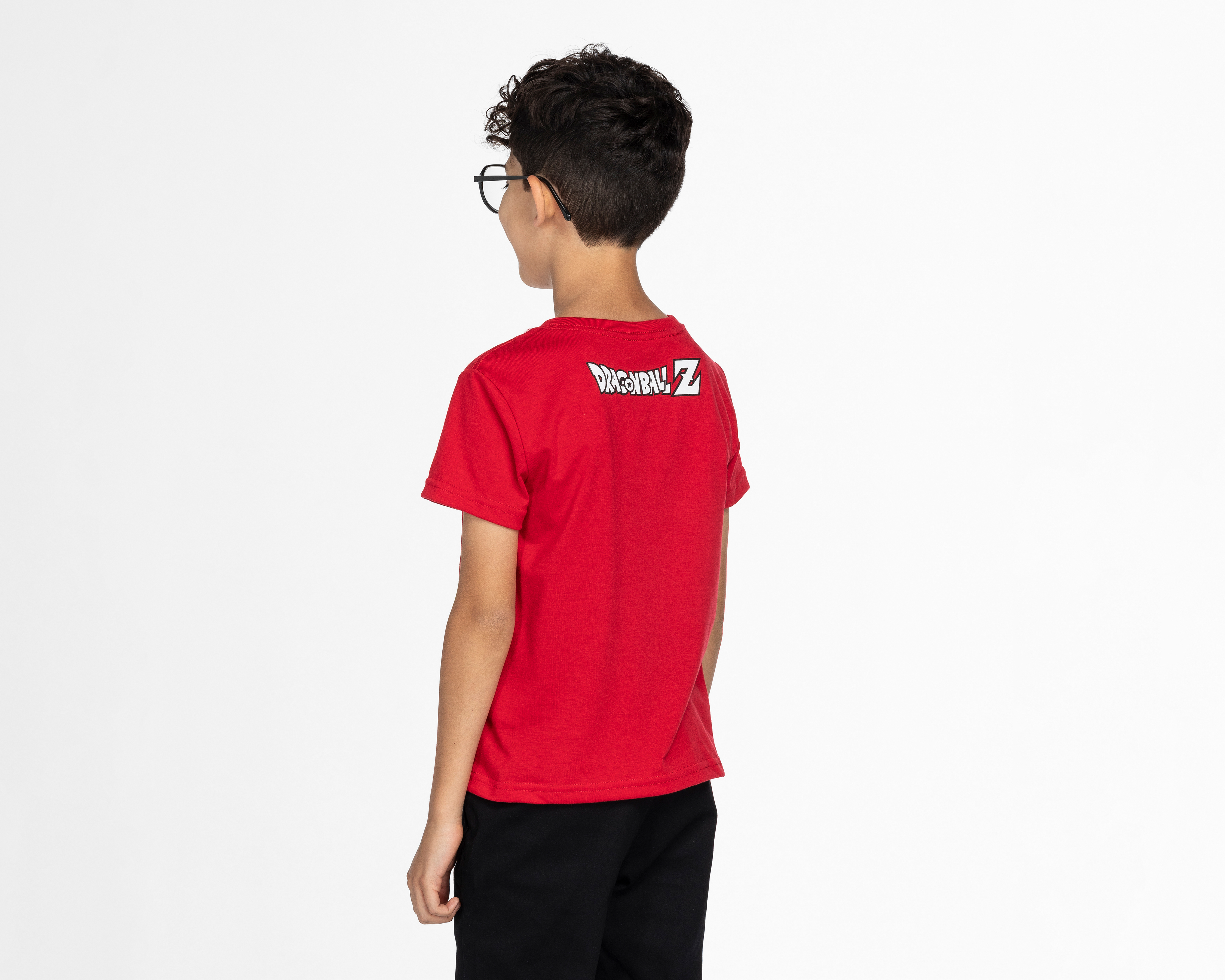Foto 4 pulgar | Foto 3 | Playera Dragon Ball Z Manga Corta Estampada para Niño