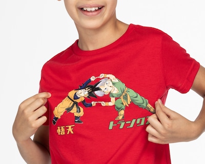 Foto 4 | Foto 4 | Playera Dragon Ball Z Manga Corta Estampada para Niño