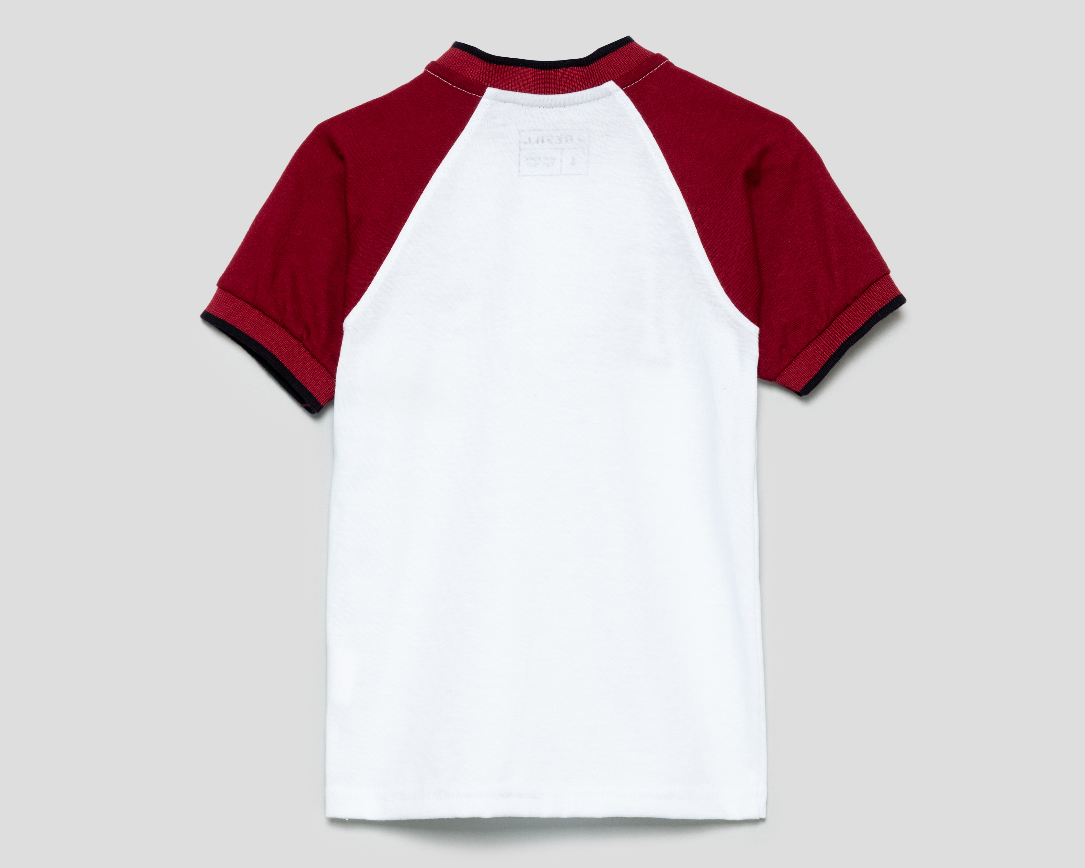 Foto 3 pulgar | Foto 2 | Playera Polo Cuello V Multicolor Refill para Niño