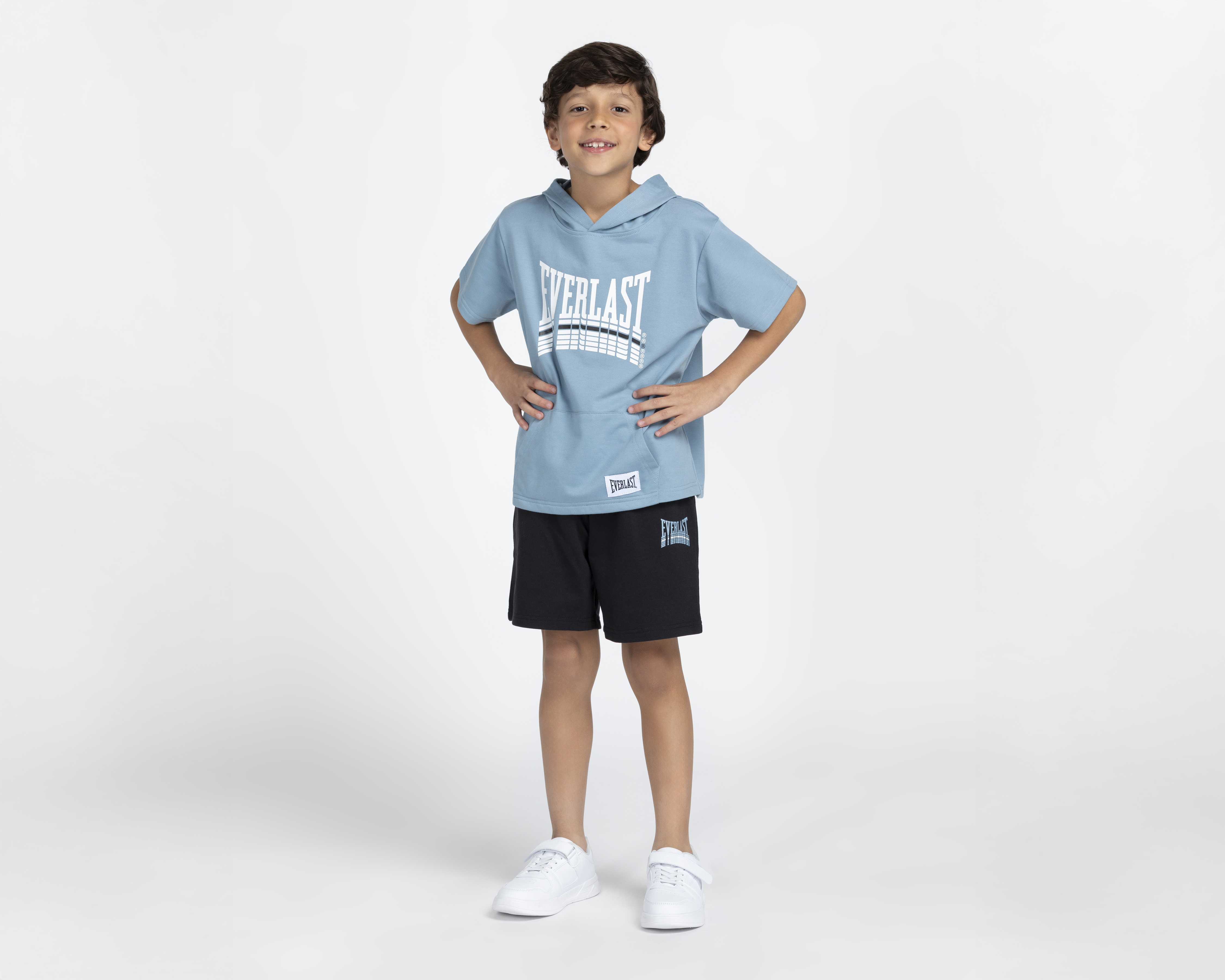 Foto 2 pulgar | Foto 1 | Conjunto Deportivo de Playera y Short Everlast para Niño