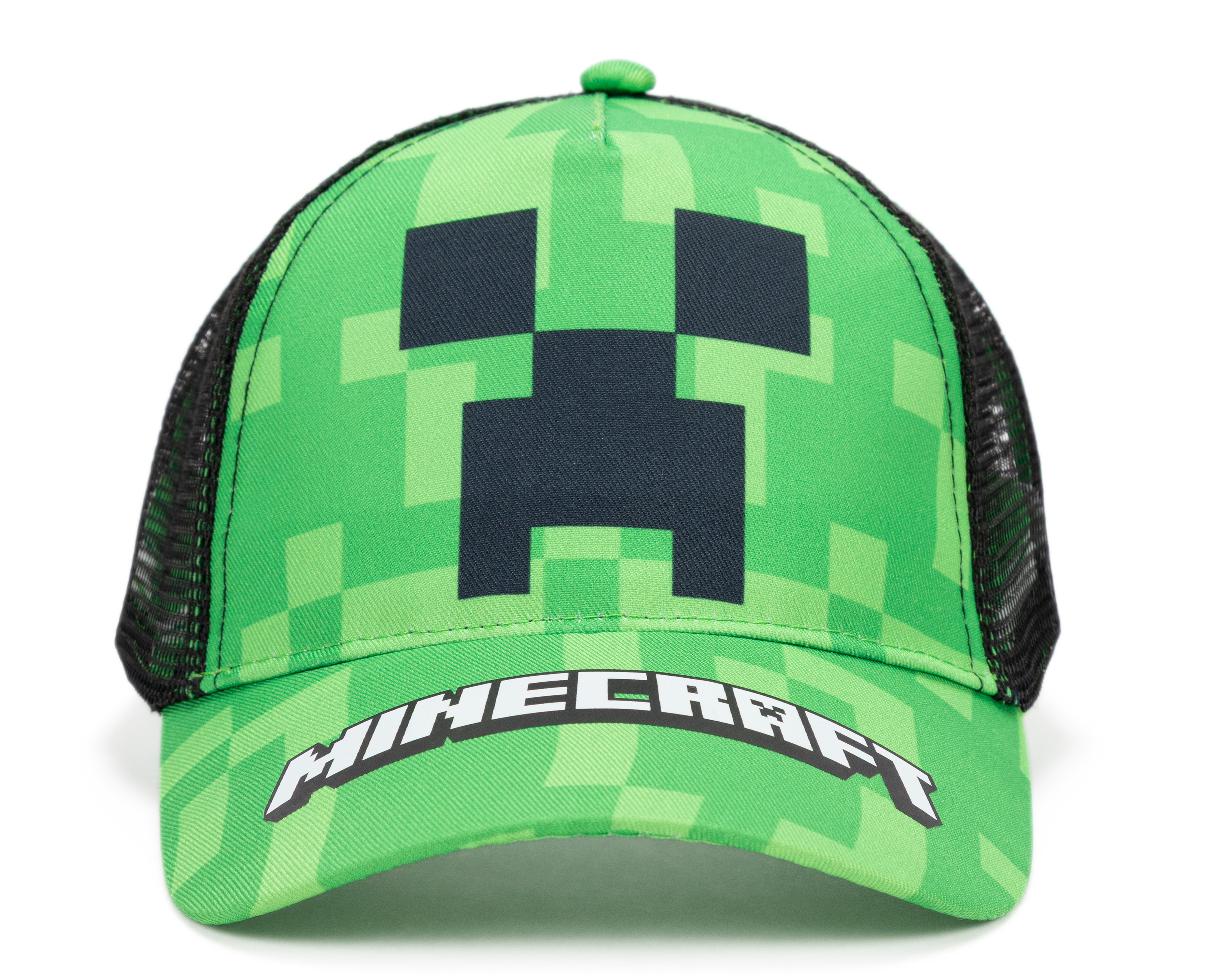 Foto 2 pulgar | Foto 1 | Gorra Curva Minecraft para Niño