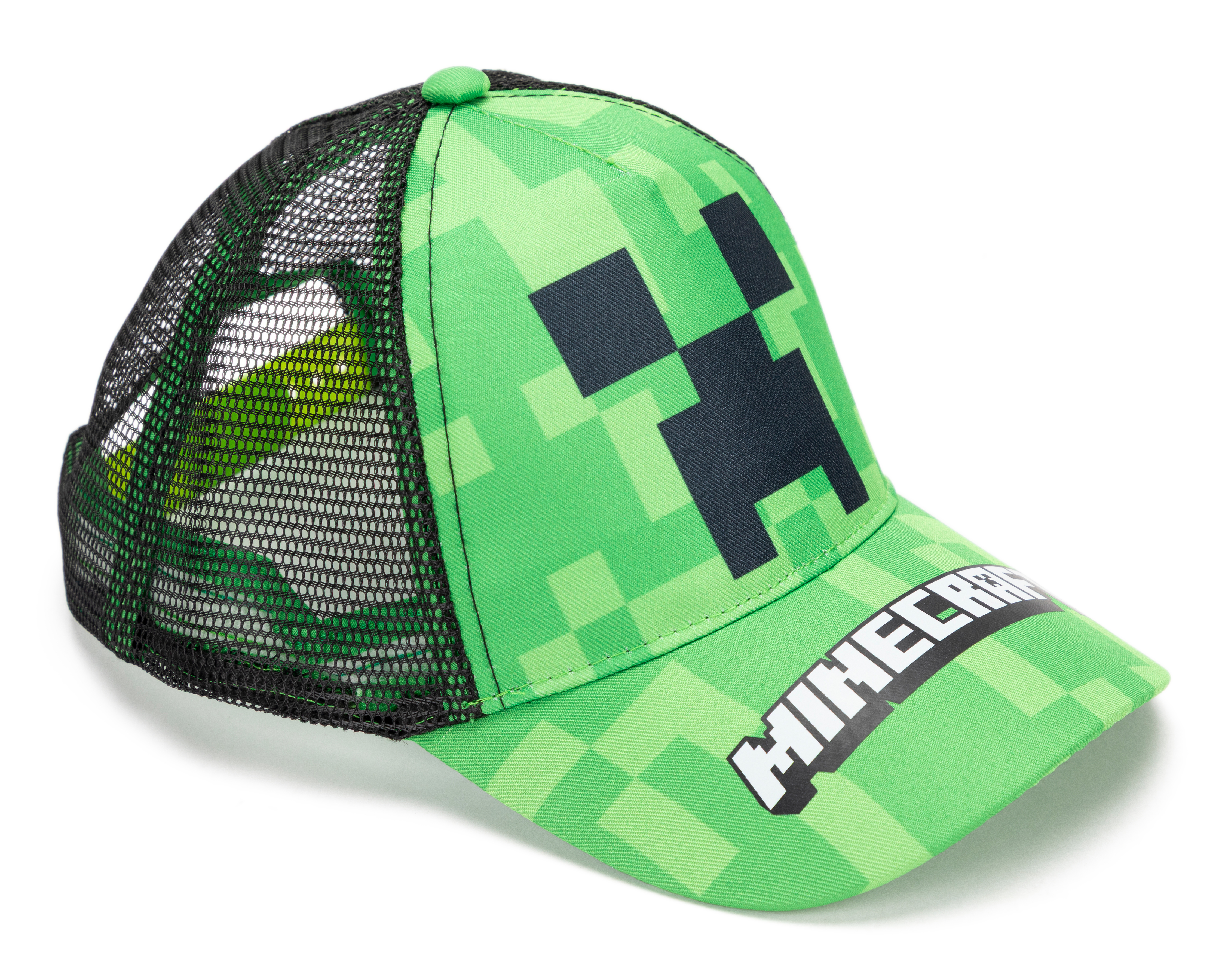 Foto 3 pulgar | Foto 2 | Gorra Curva Minecraft para Niño