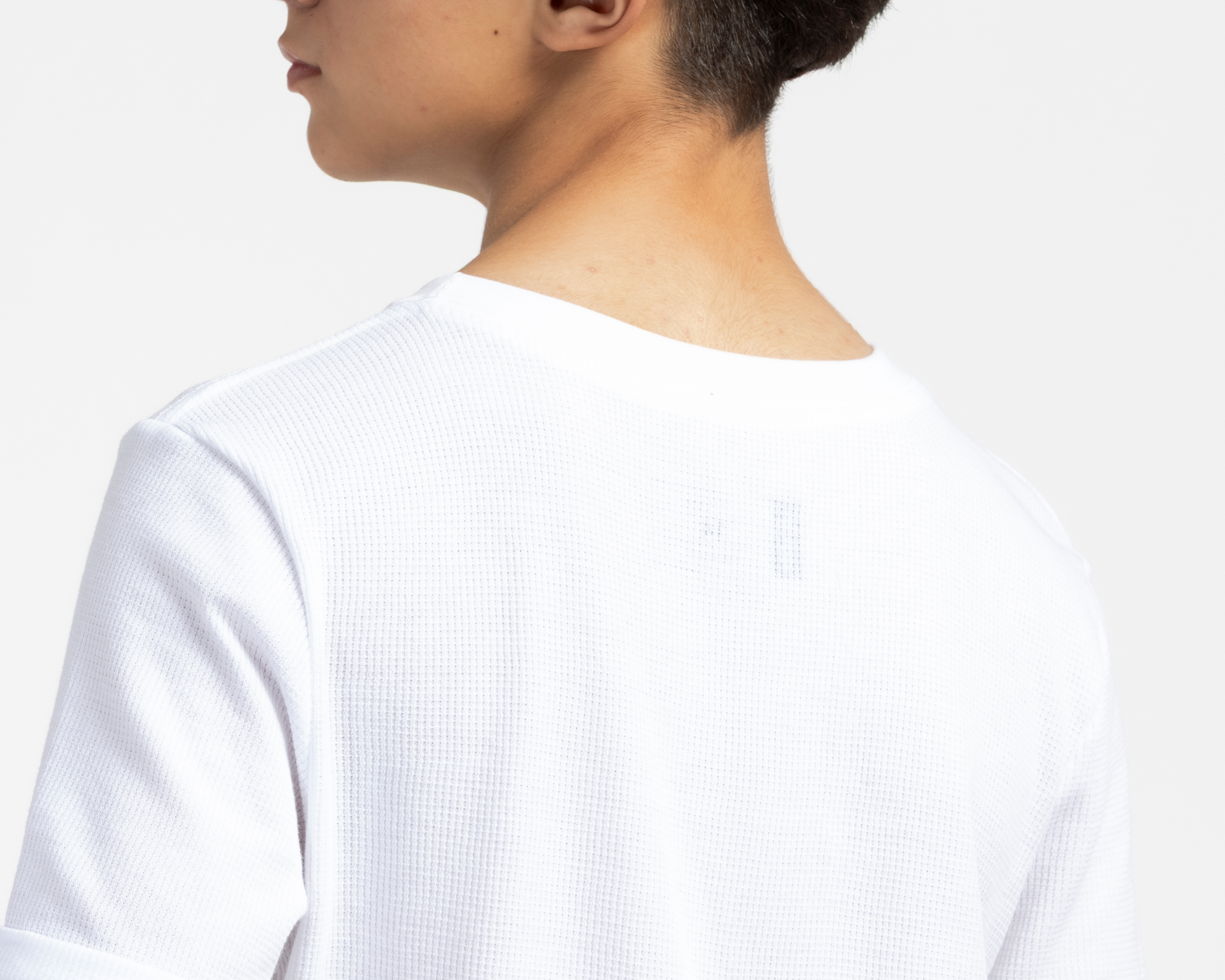 Foto 5 | Foto 5 | Playera Neo*City Manga Corta Blanca Juvenil