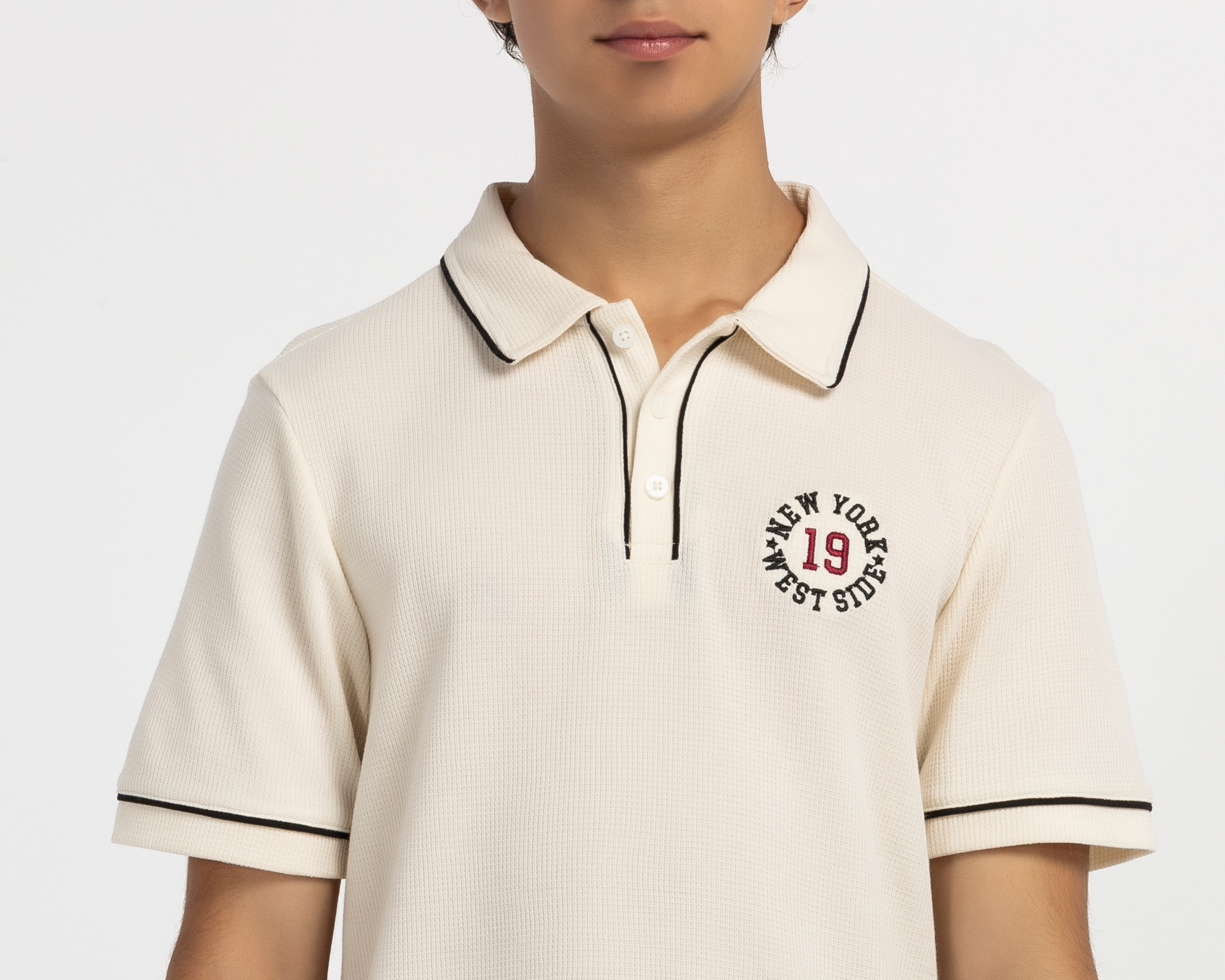 Foto 5 pulgar | Foto 4 | Playera Polo Refill Juvenil