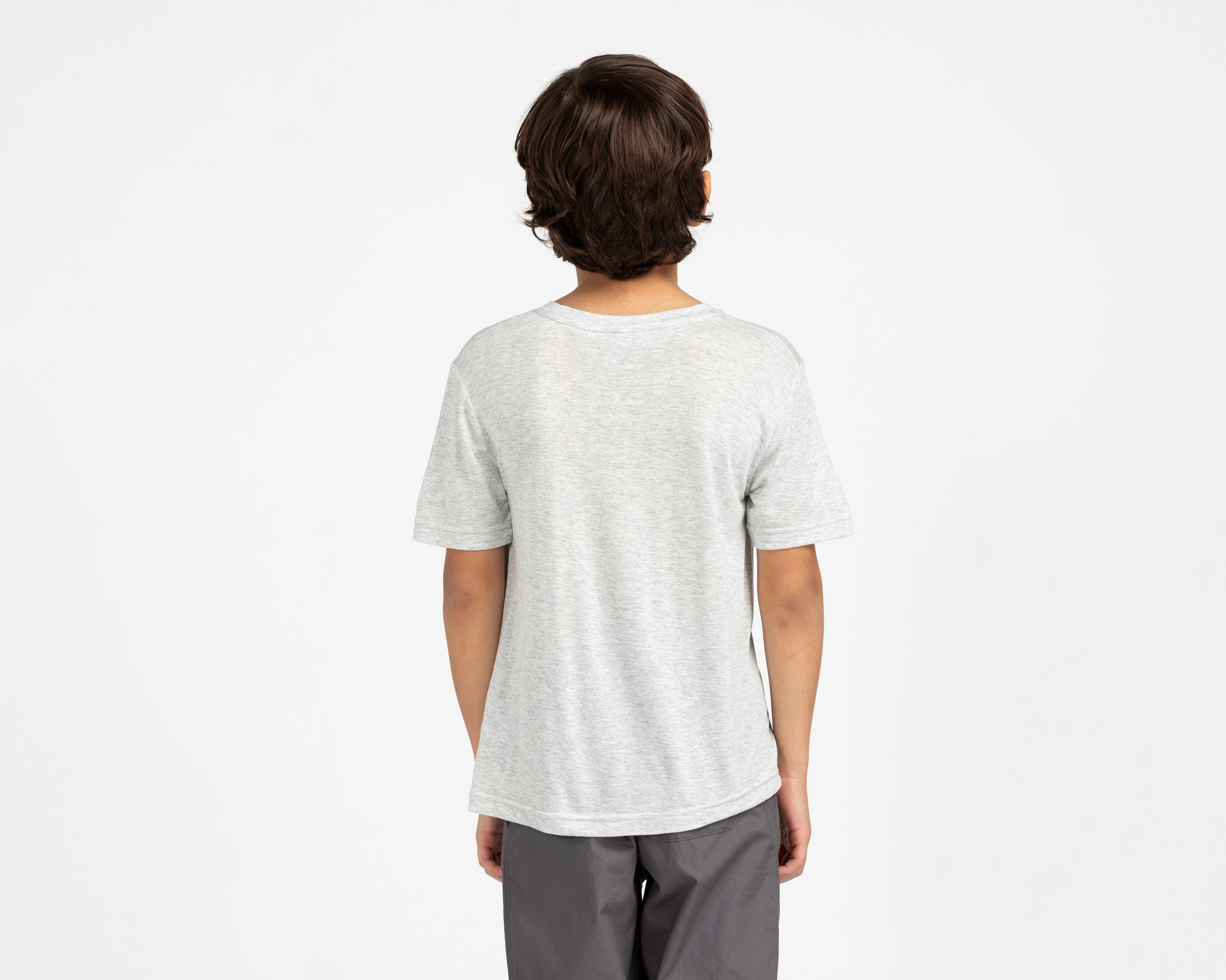 Foto 3 | Foto 3 | Playera de Cuello Redondo Gris Neo*City para Niño