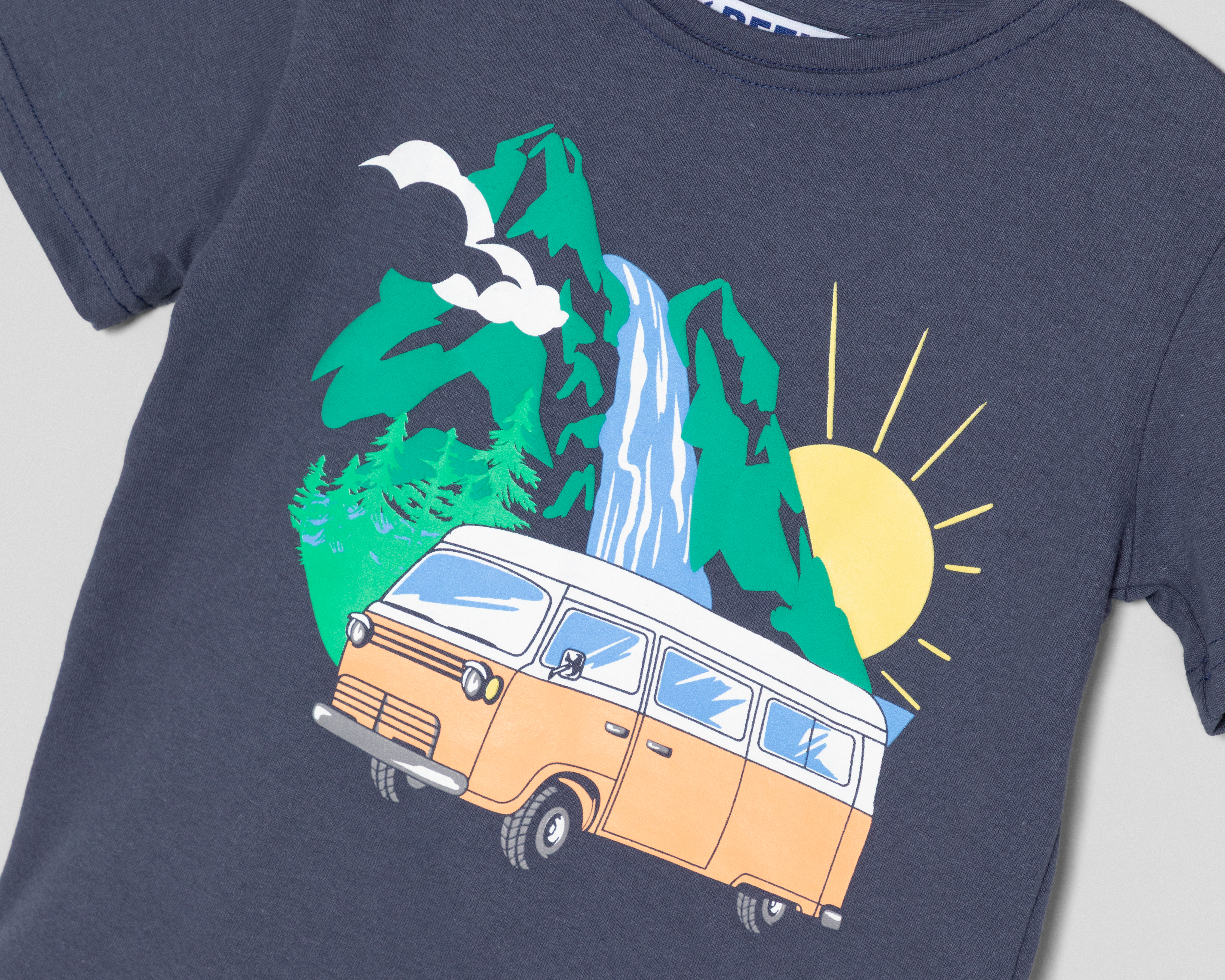 Foto 4 pulgar | Foto 3 | Playera Refill Manga Corta Estampada para Niño