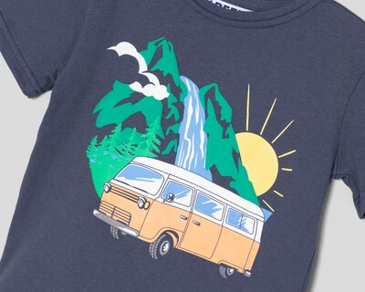 Foto 3 | Foto 3 | Playera Refill Manga Corta Estampada para Niño