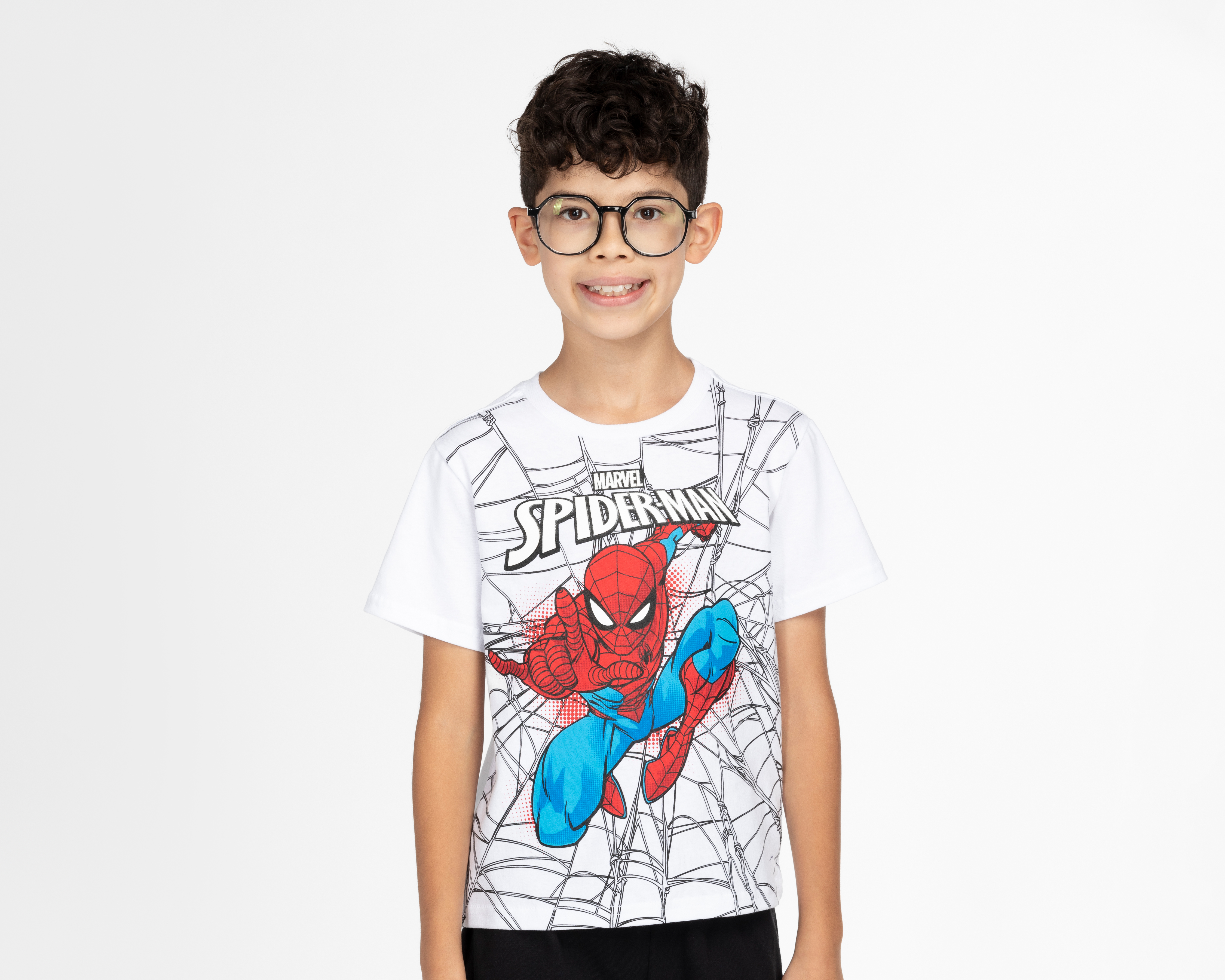 Foto 4 pulgar | Foto 3 | Short y Playera Marvel Spider-Man para Niño