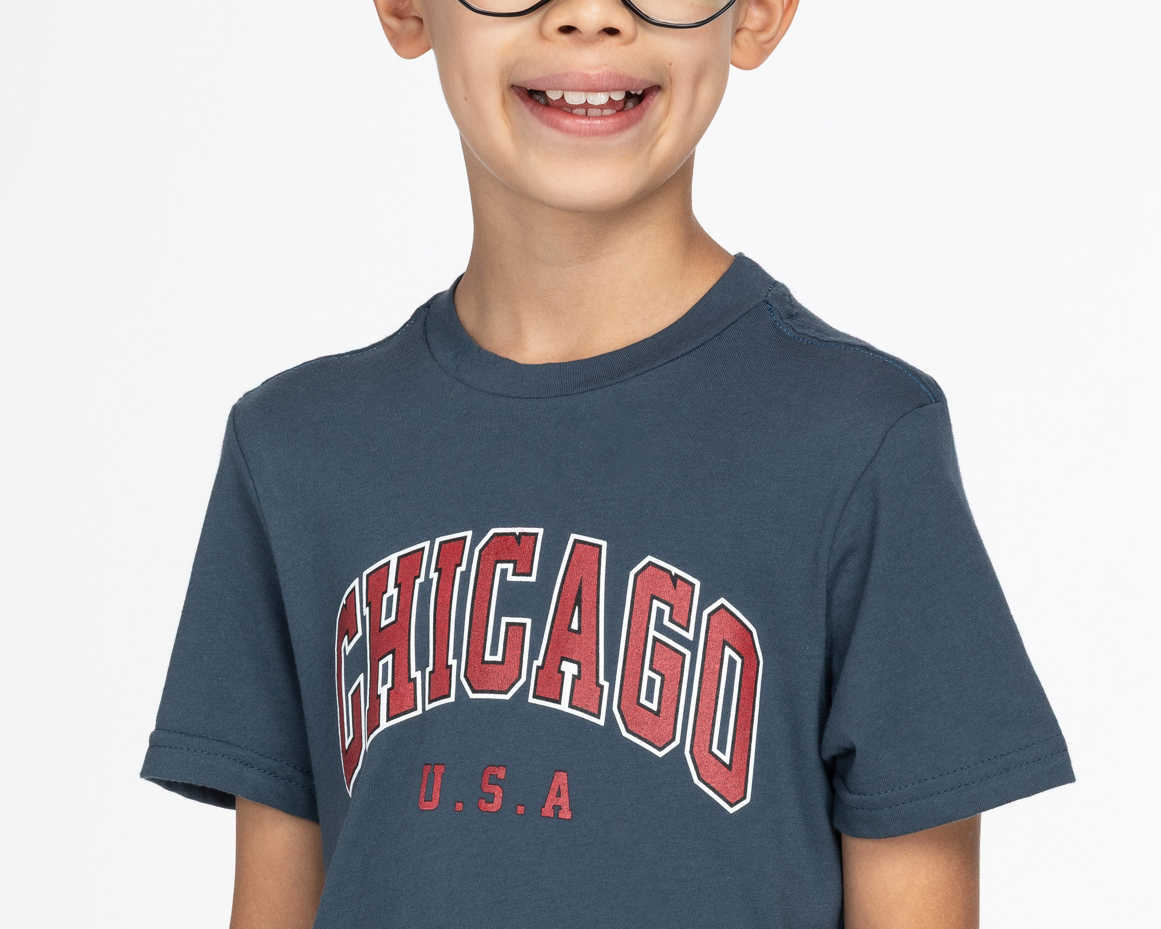 Foto 5 pulgar | Foto 4 | Playera Refill Manga Corta Estampada para Niño