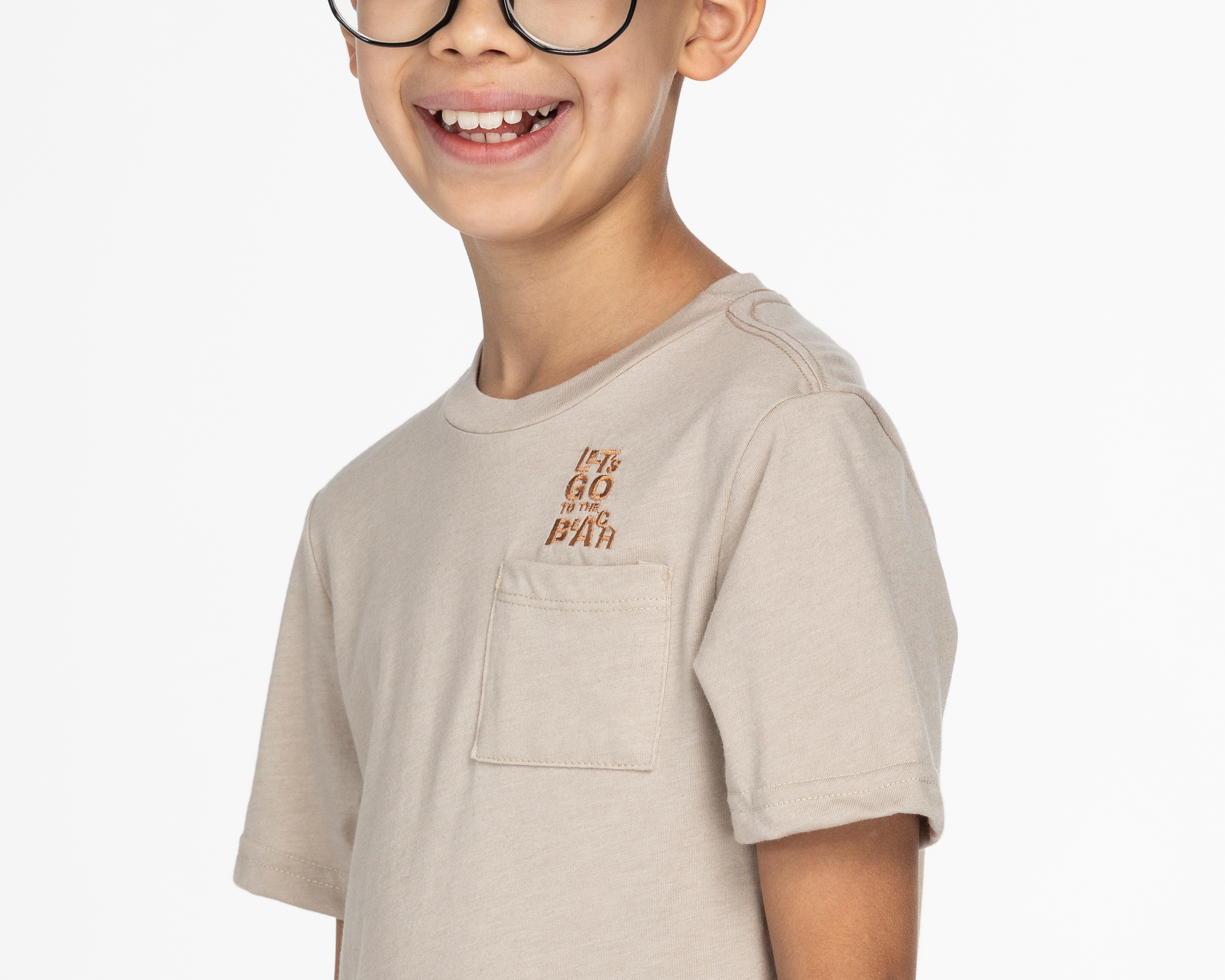 Foto 4 | Foto 4 | Playera Rio Beach Manga Corta Lisa para Niño