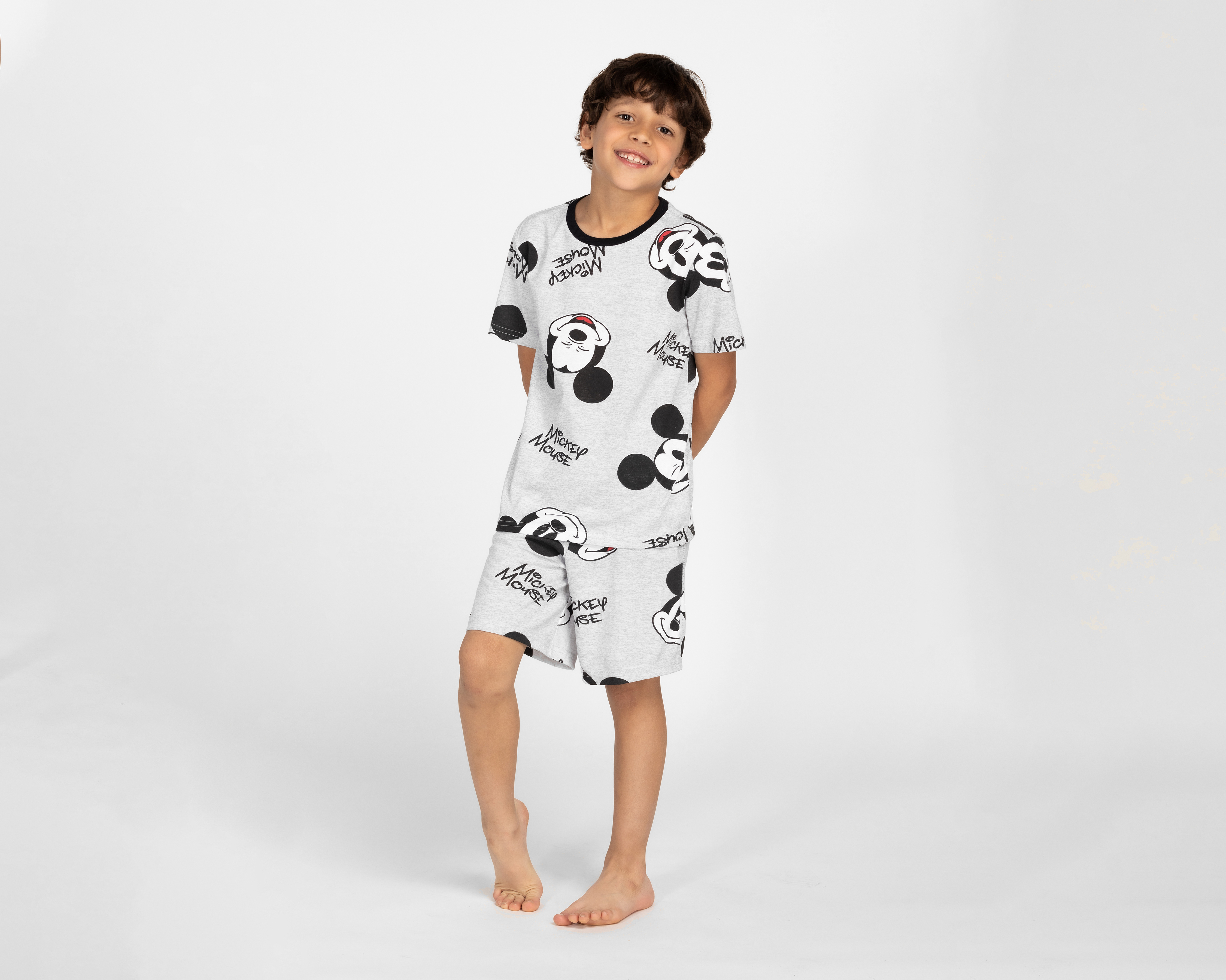 Foto 2 pulgar | Foto 1 | Pijama para Niño Mickey Mouse Disney