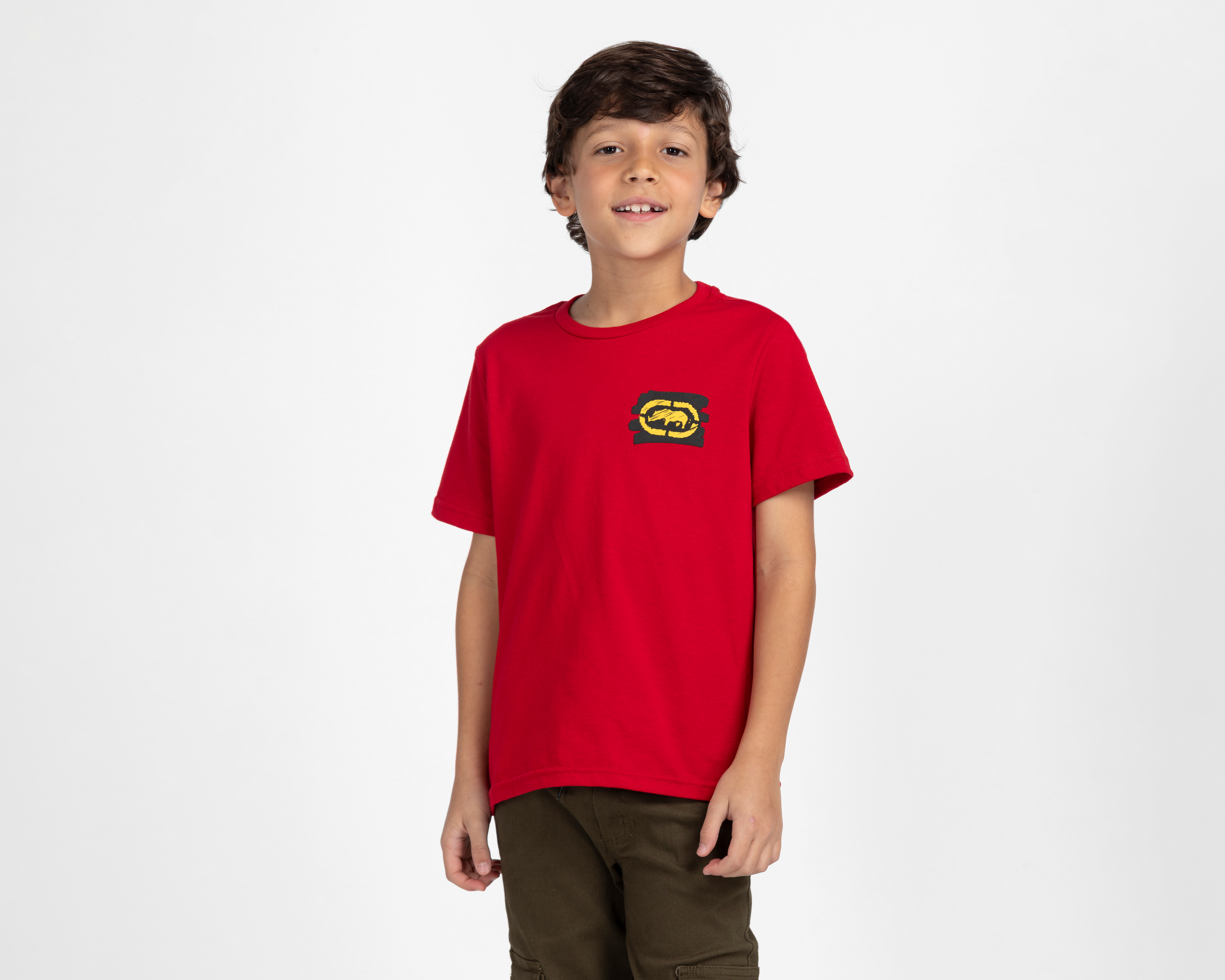 Playera Eckó Unltd. Manga Corta Roja para Niño