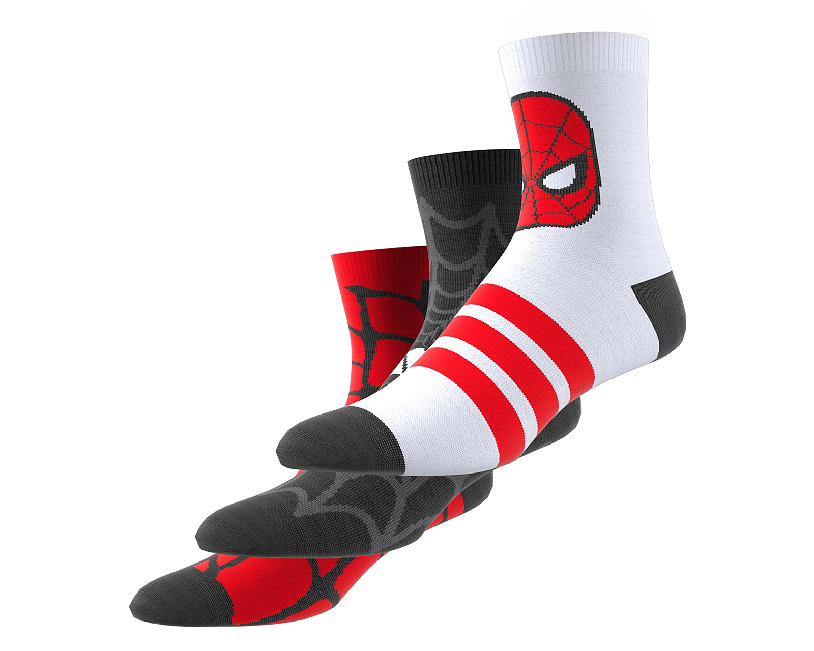 Foto 3 | Foto 3 | Calcetas Largas Adidas para Niño 3 Pares