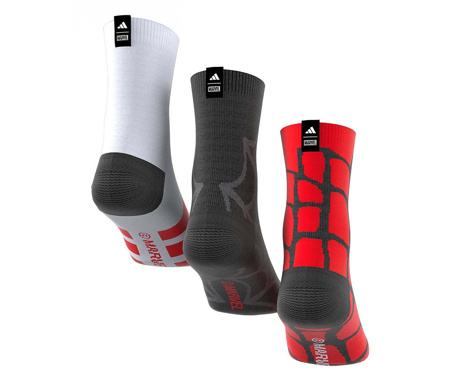 Foto 4 | Foto 4 | Calcetas Largas Adidas para Niño 3 Pares