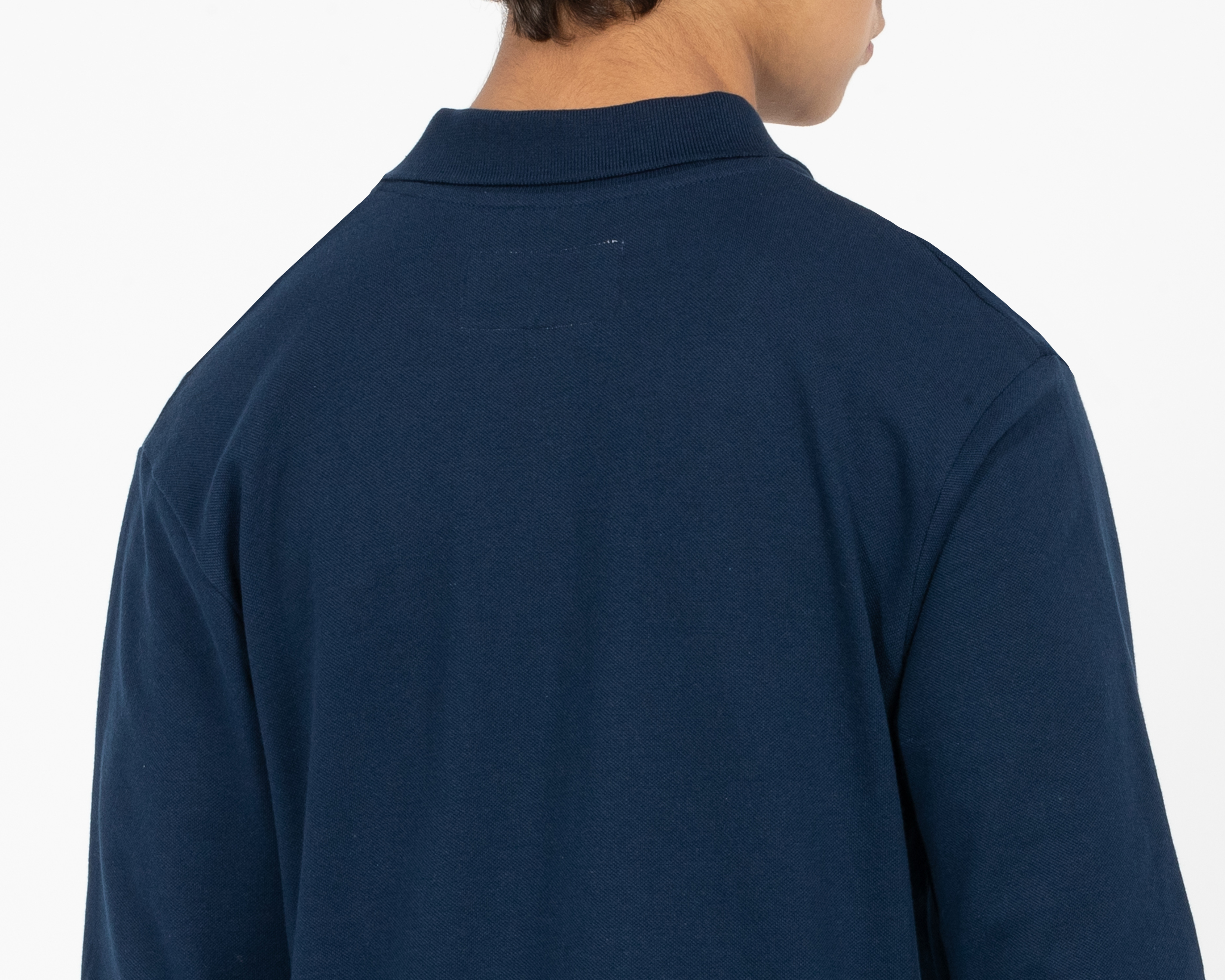 Foto 5 | Foto 5 | Playera Polo Refill Manga Larga Azul Marino para Niño