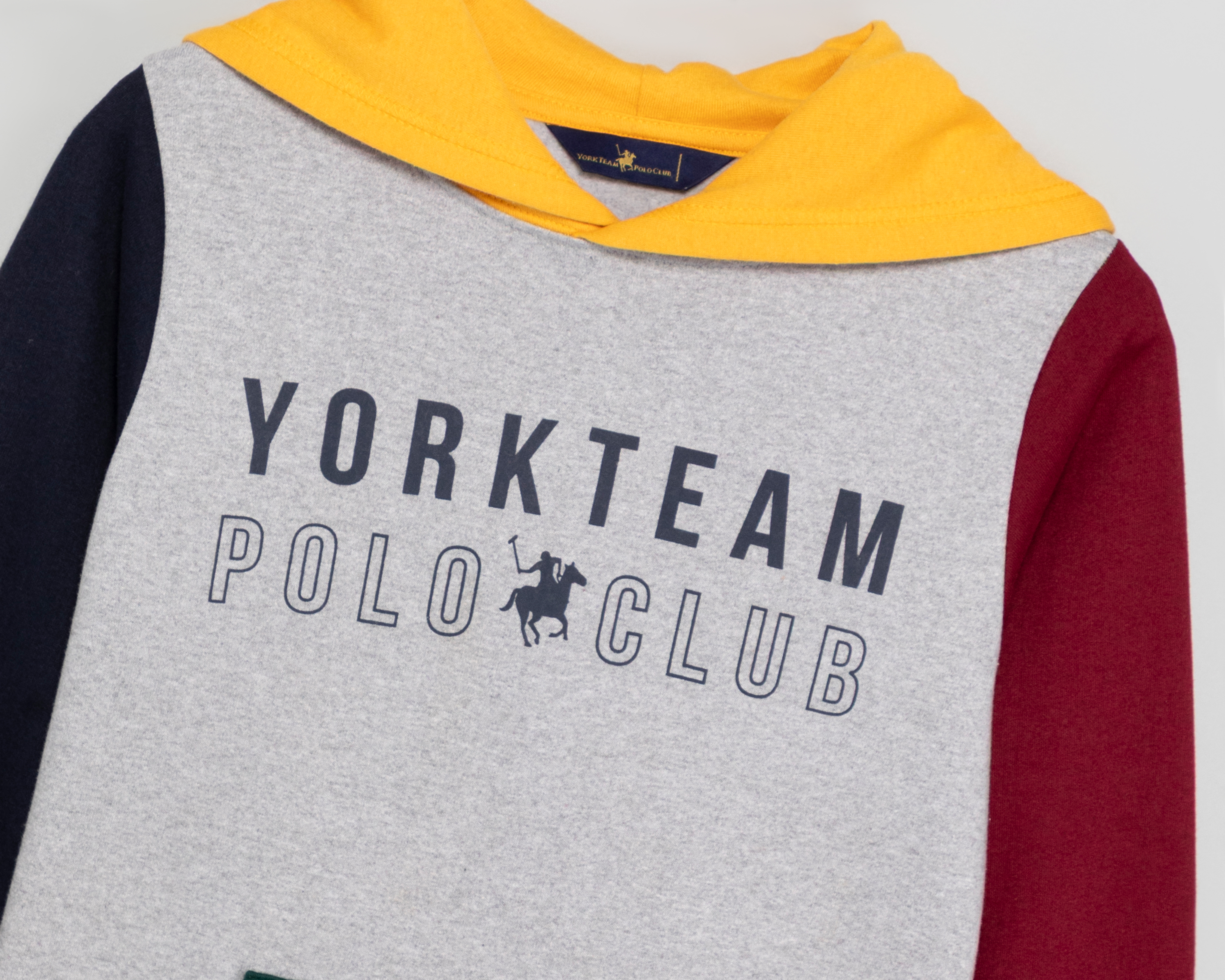 Foto 3 | Foto 3 | Sudadera con Capucha York Team Polo Club para Niño
