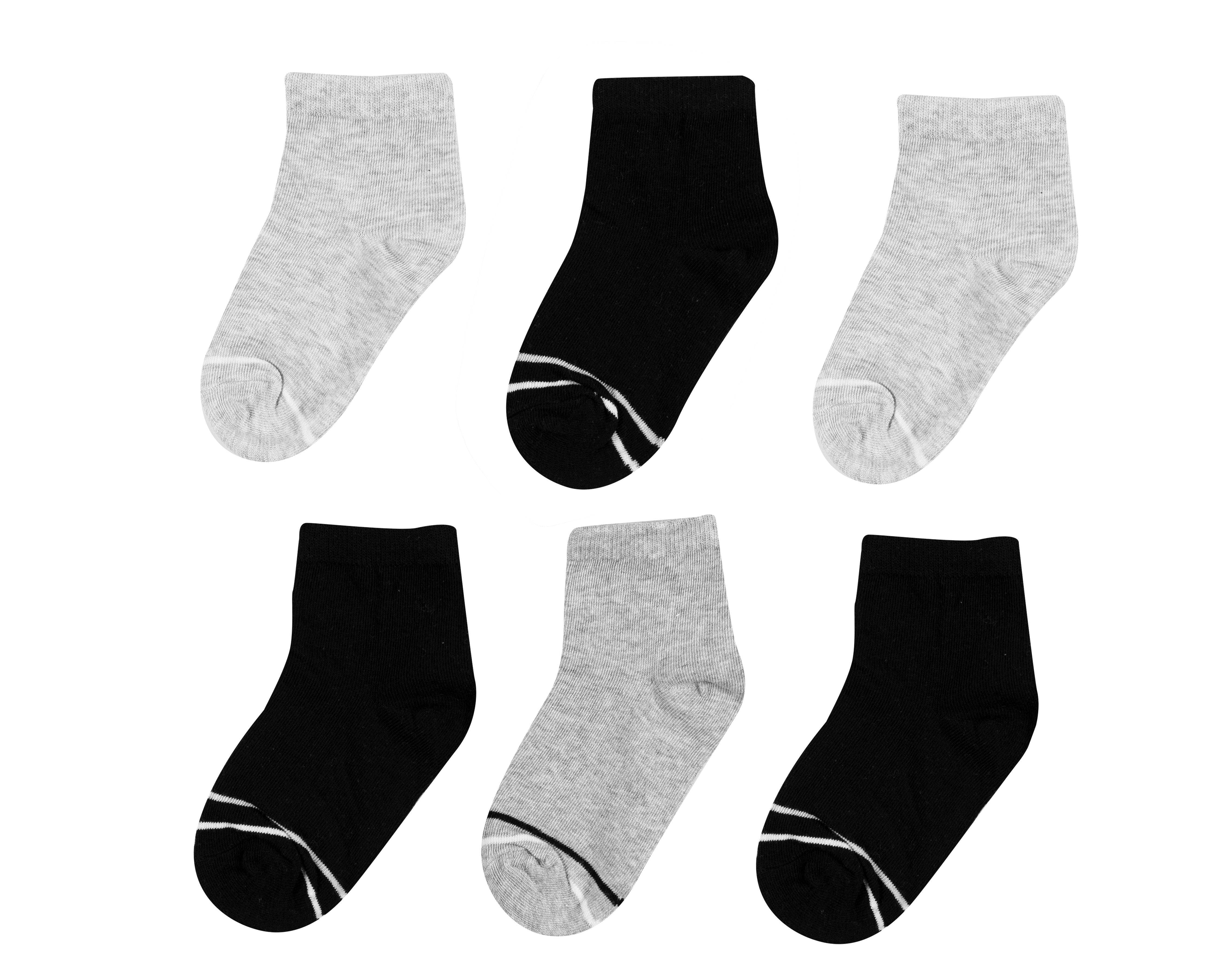 Calceta Deportiva Lucky Star para Niño 6 Pares