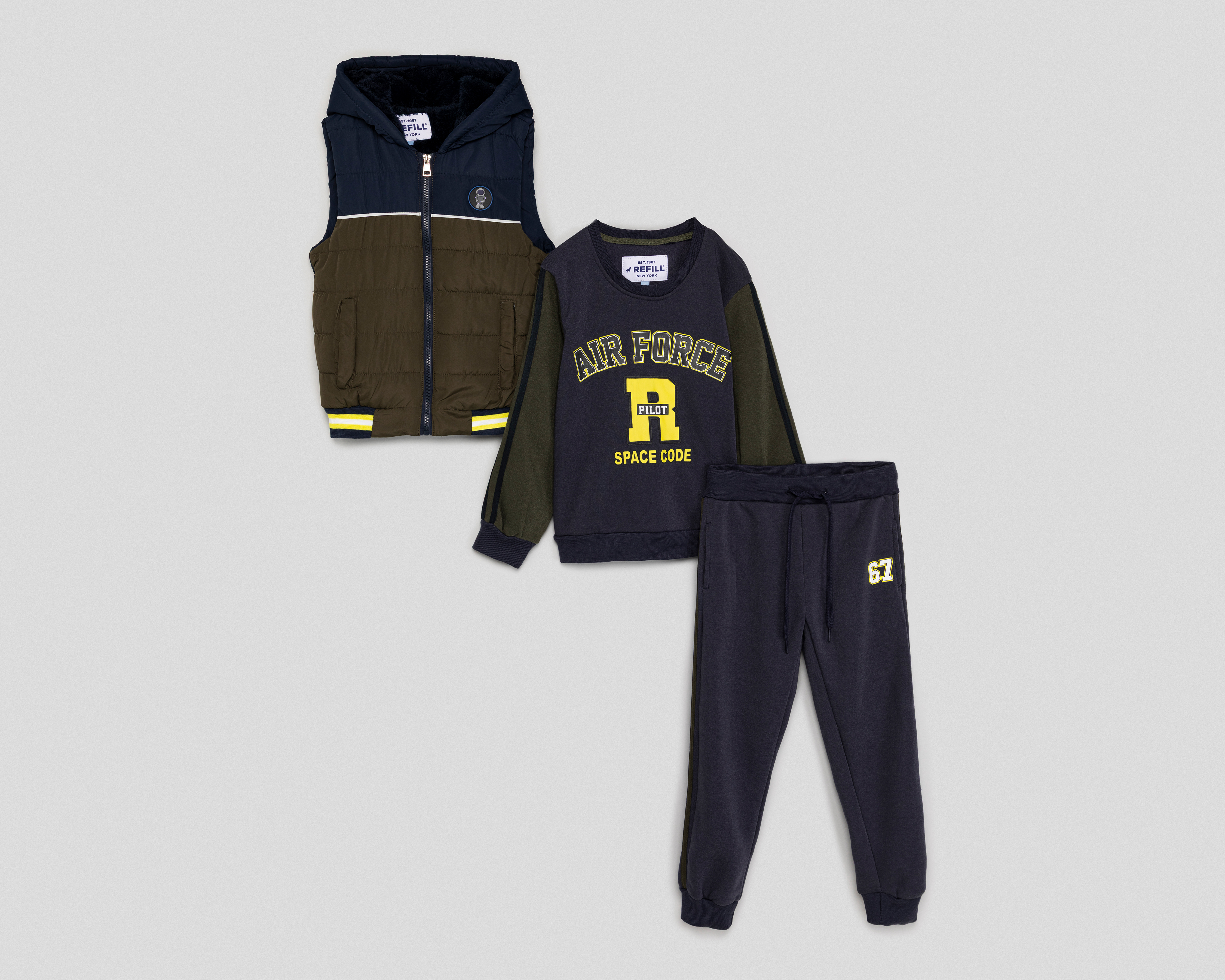 Conjunto Refill para Niño 3 Piezas