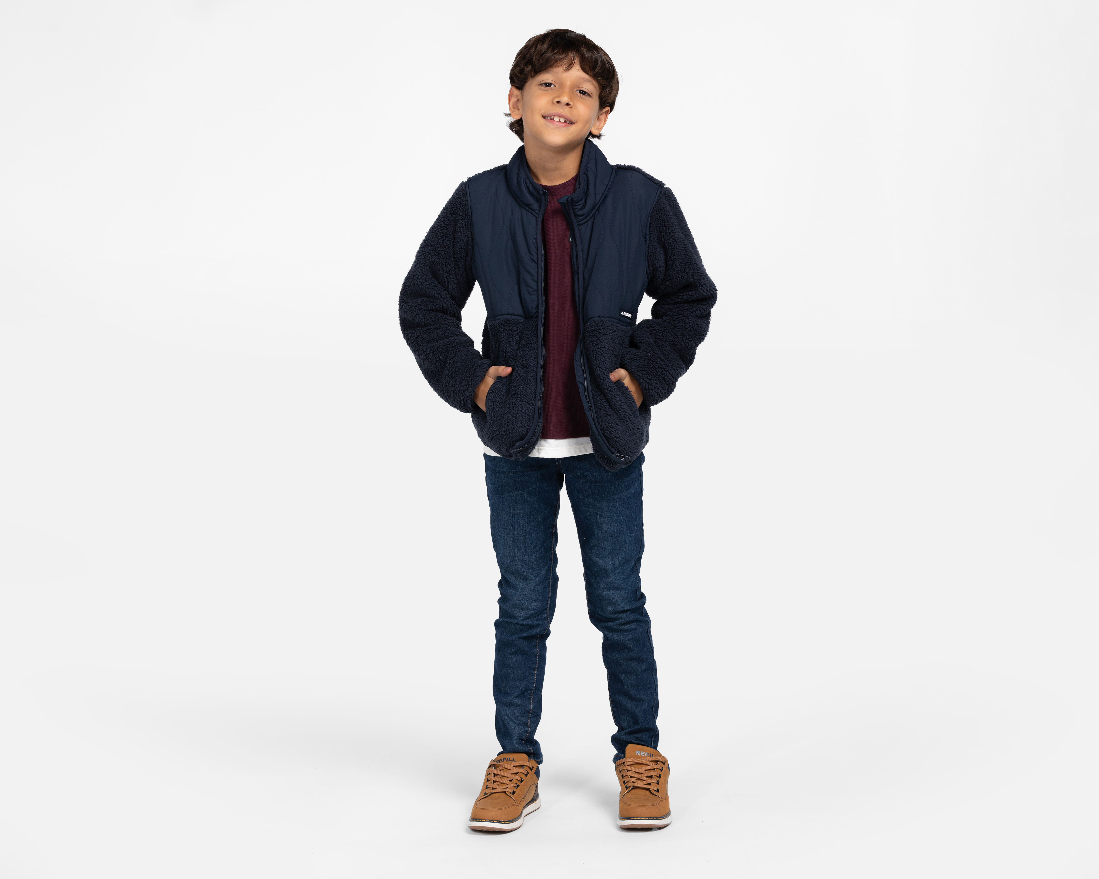 Foto 3 pulgar | Foto 2 | Chamarra Refill para Niño