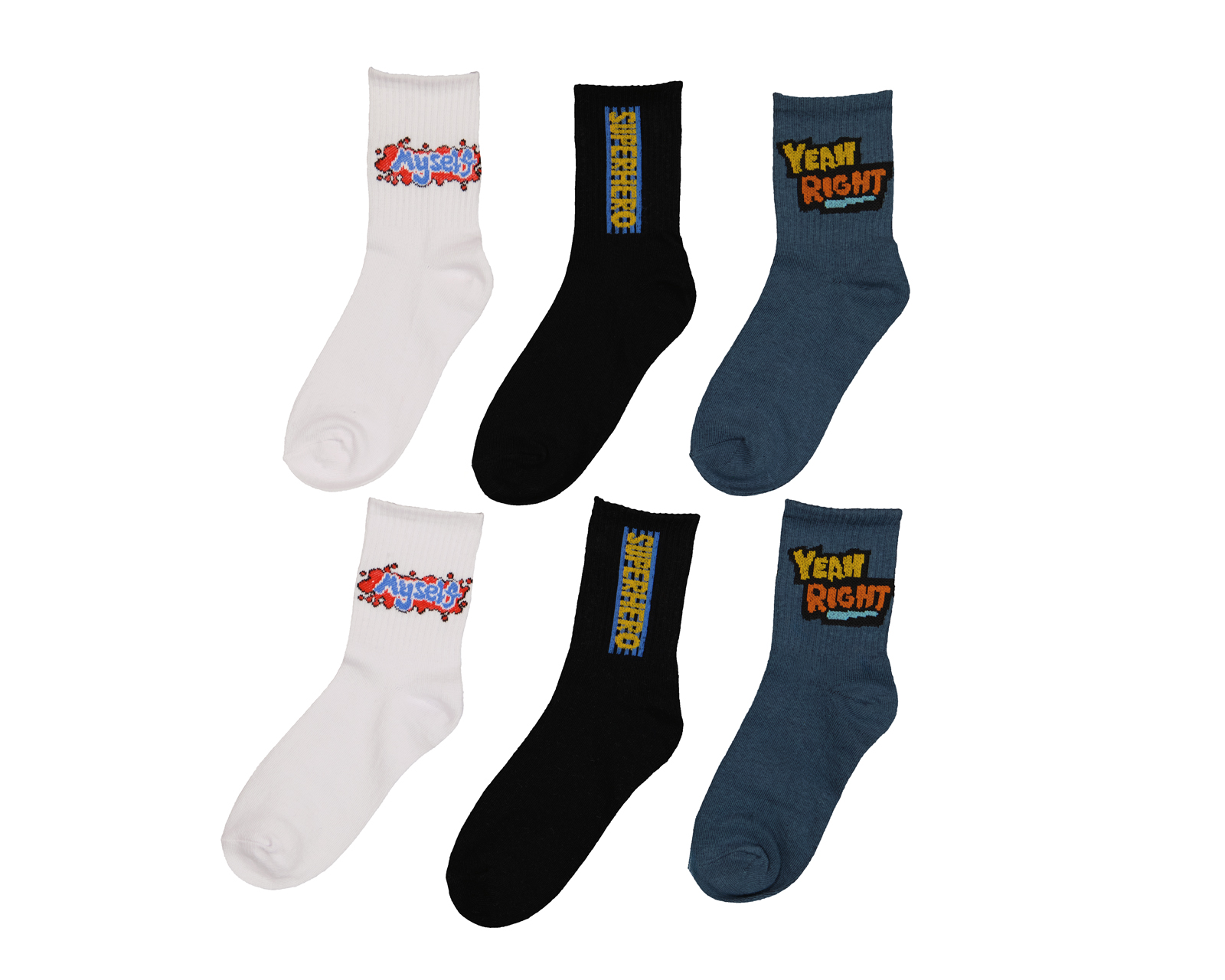 Calcetas Tobilleras Neo*City para Niño 6 Pares