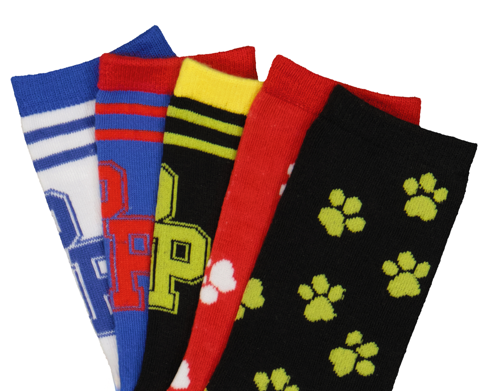 Foto 2 | Foto 2 | Calcetas Largas Paw Patrol para Niño 5 Pares