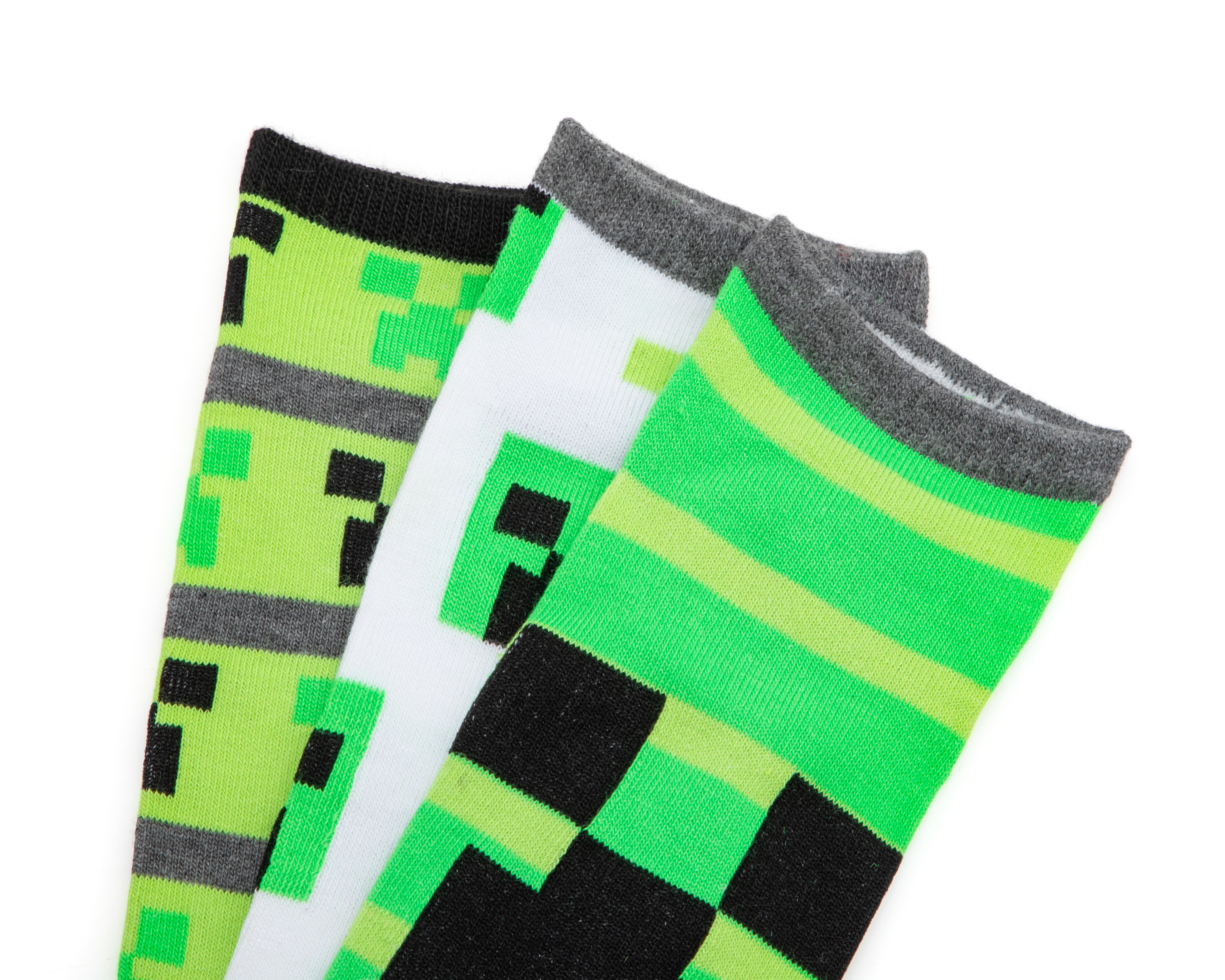 Foto 3 pulgar | Foto 2 | Calcetas Tines Minecraft para Niño 3 Piezas