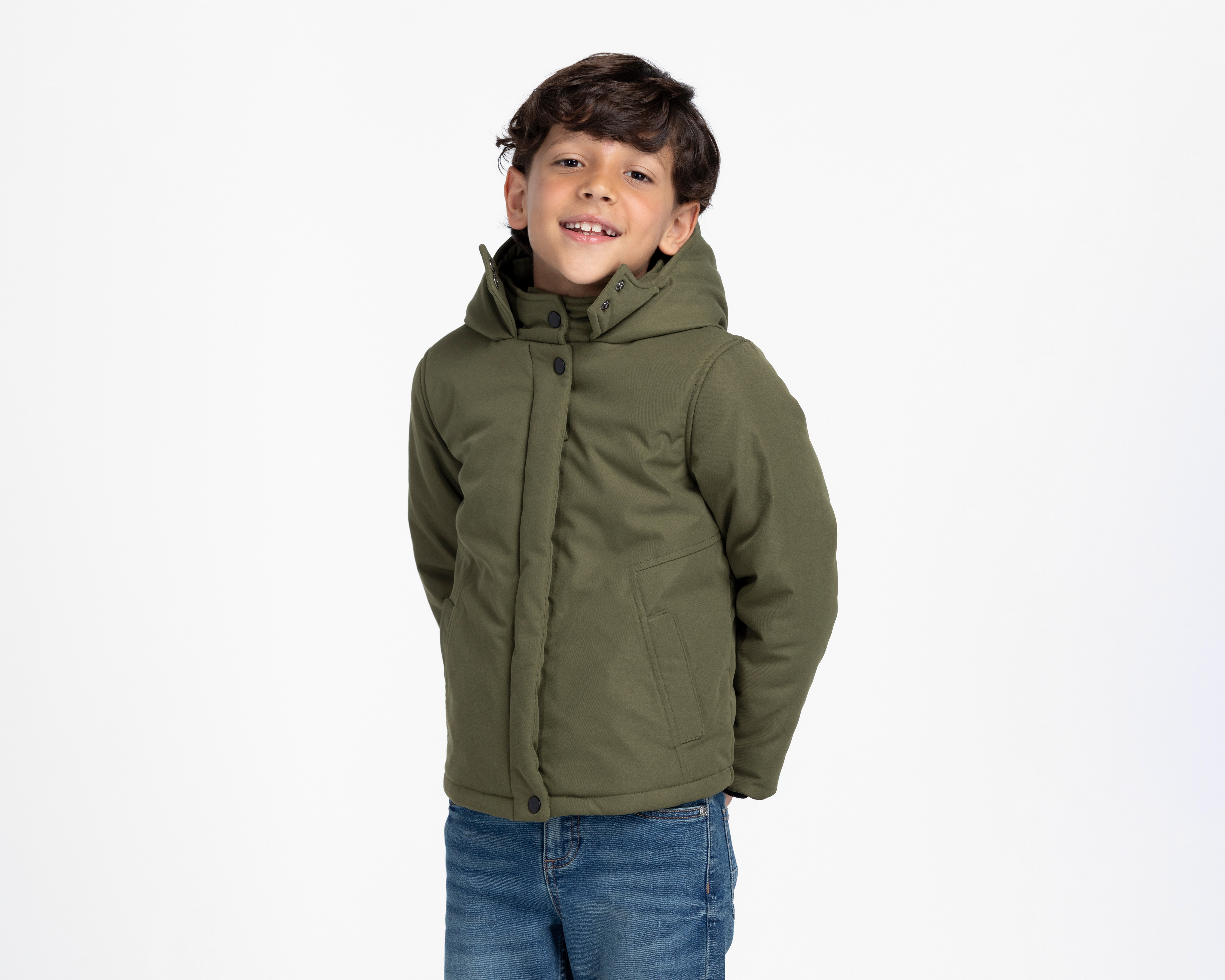 Chamarra con Capucha Refill para Niño