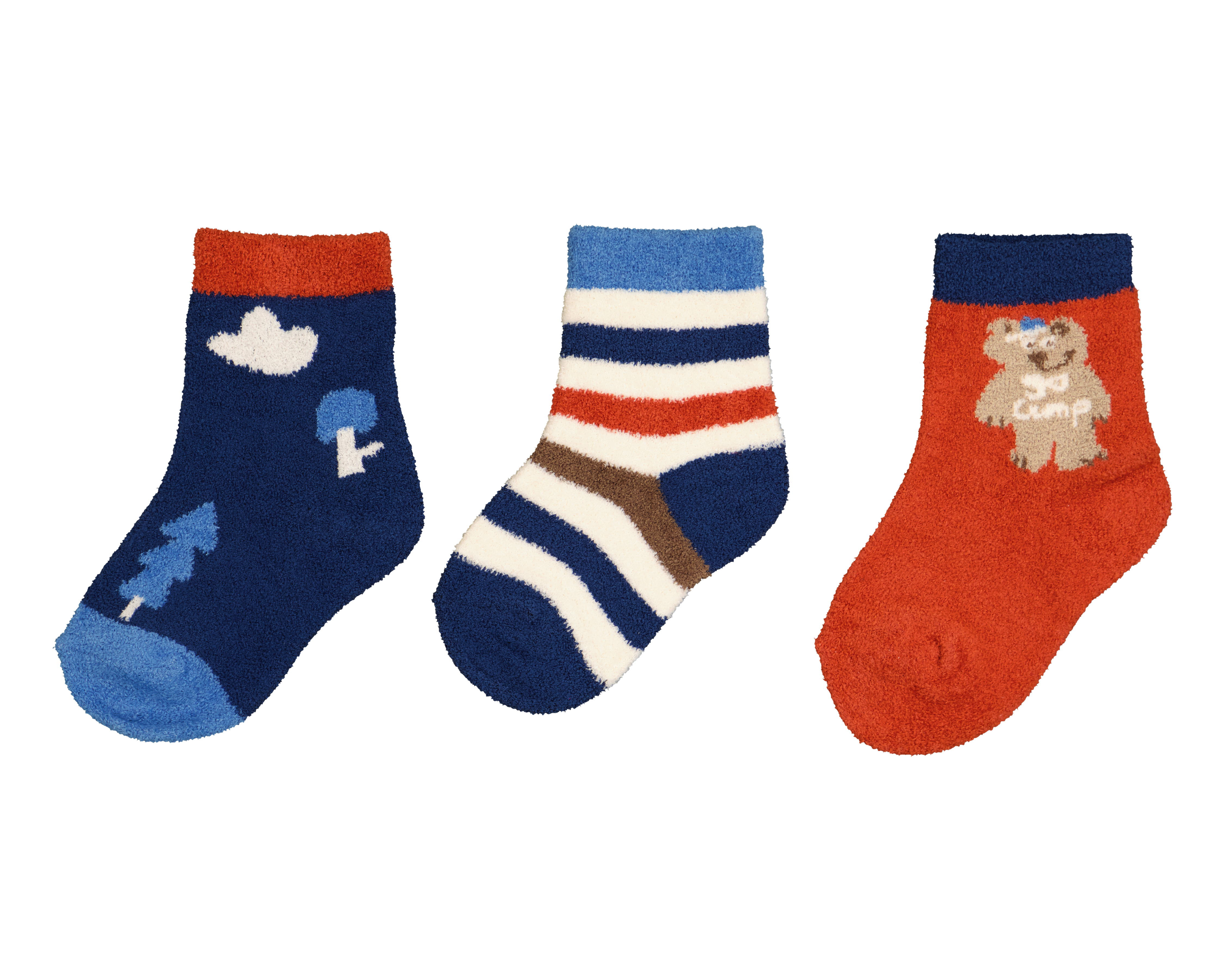 Foto 2 pulgar | Foto 1 | Calcetas Cortas Refill para Niño 3 Pares