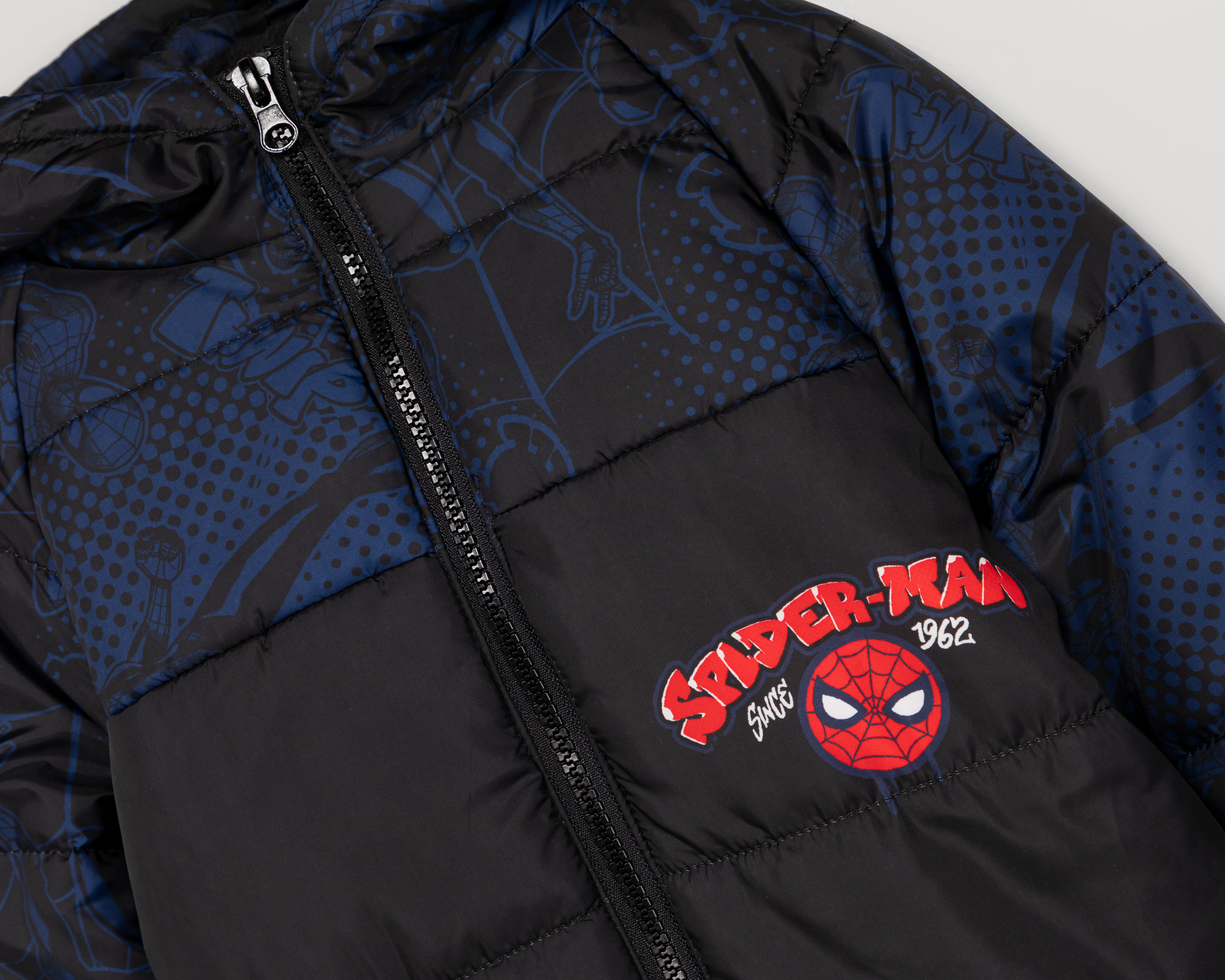 Foto 4 pulgar | Foto 3 | Chamarra con Capucha Spider-Man para Niño