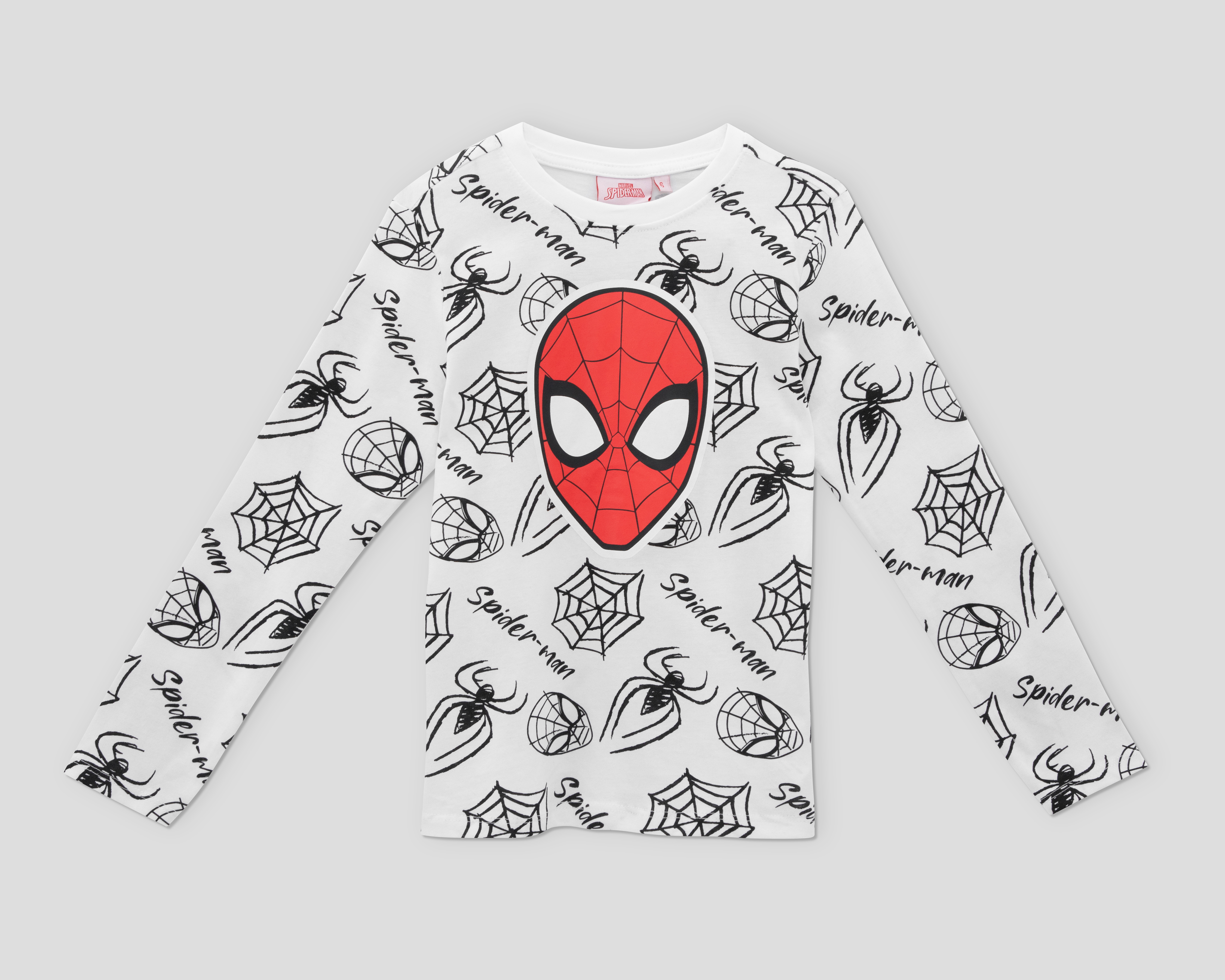 Playera Manga Larga Marvel Spider-Man para Niño