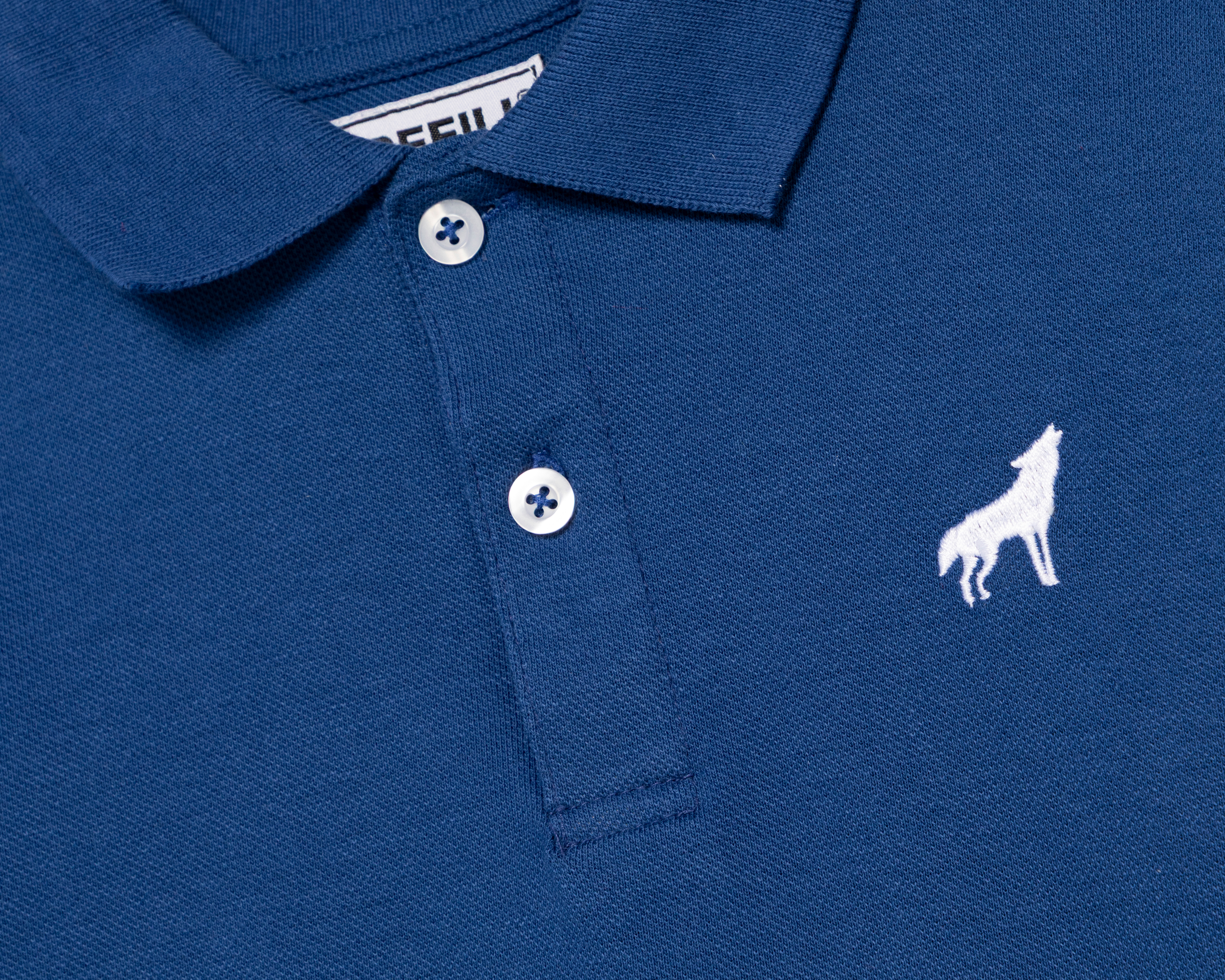 Foto 4 pulgar | Foto 3 | Playera Polo Refill Manga Larga Azul para Niño