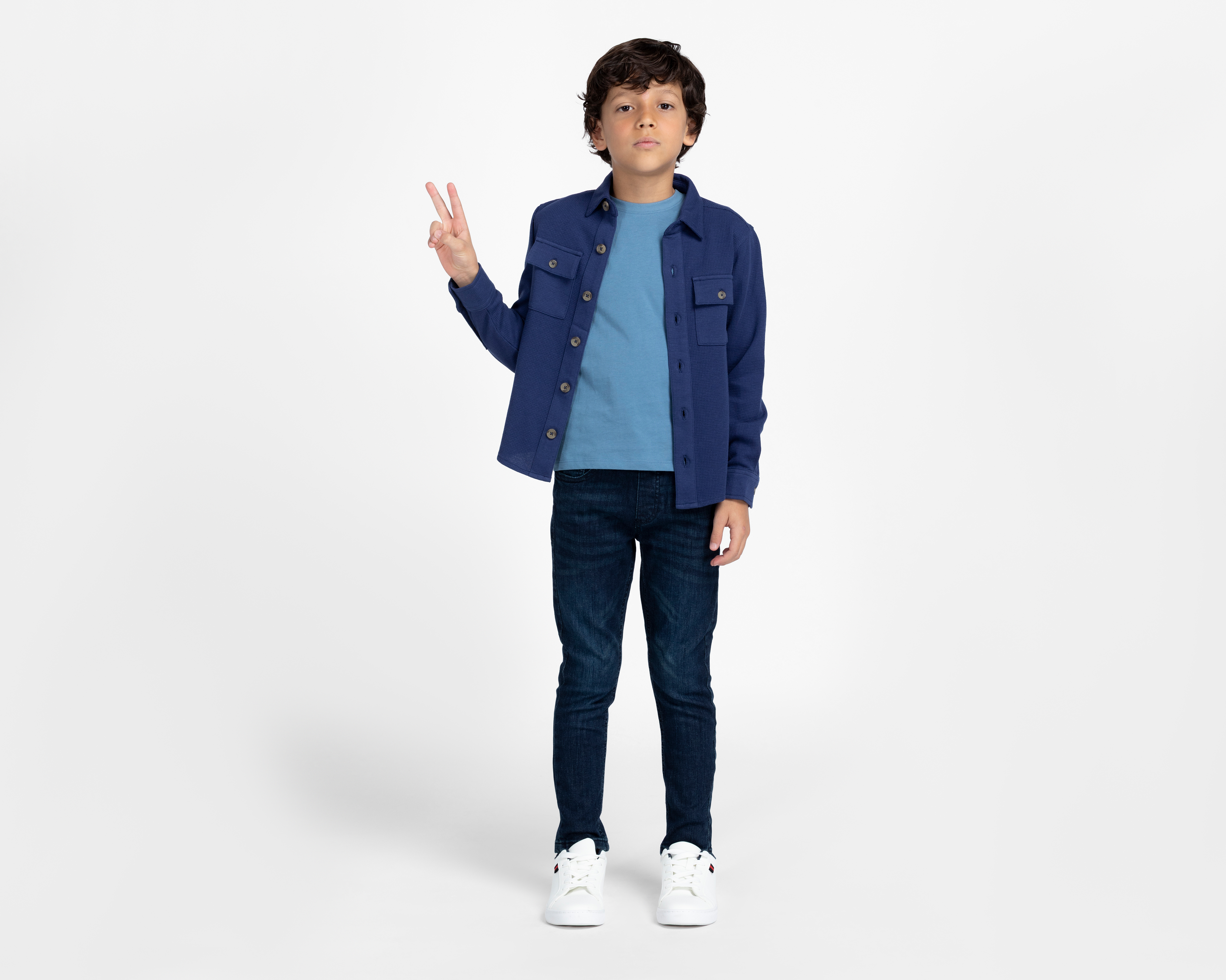 Foto 4 pulgar | Foto 3 | Camisa y Playera Refill Manga Larga para Niño 2 Piezas