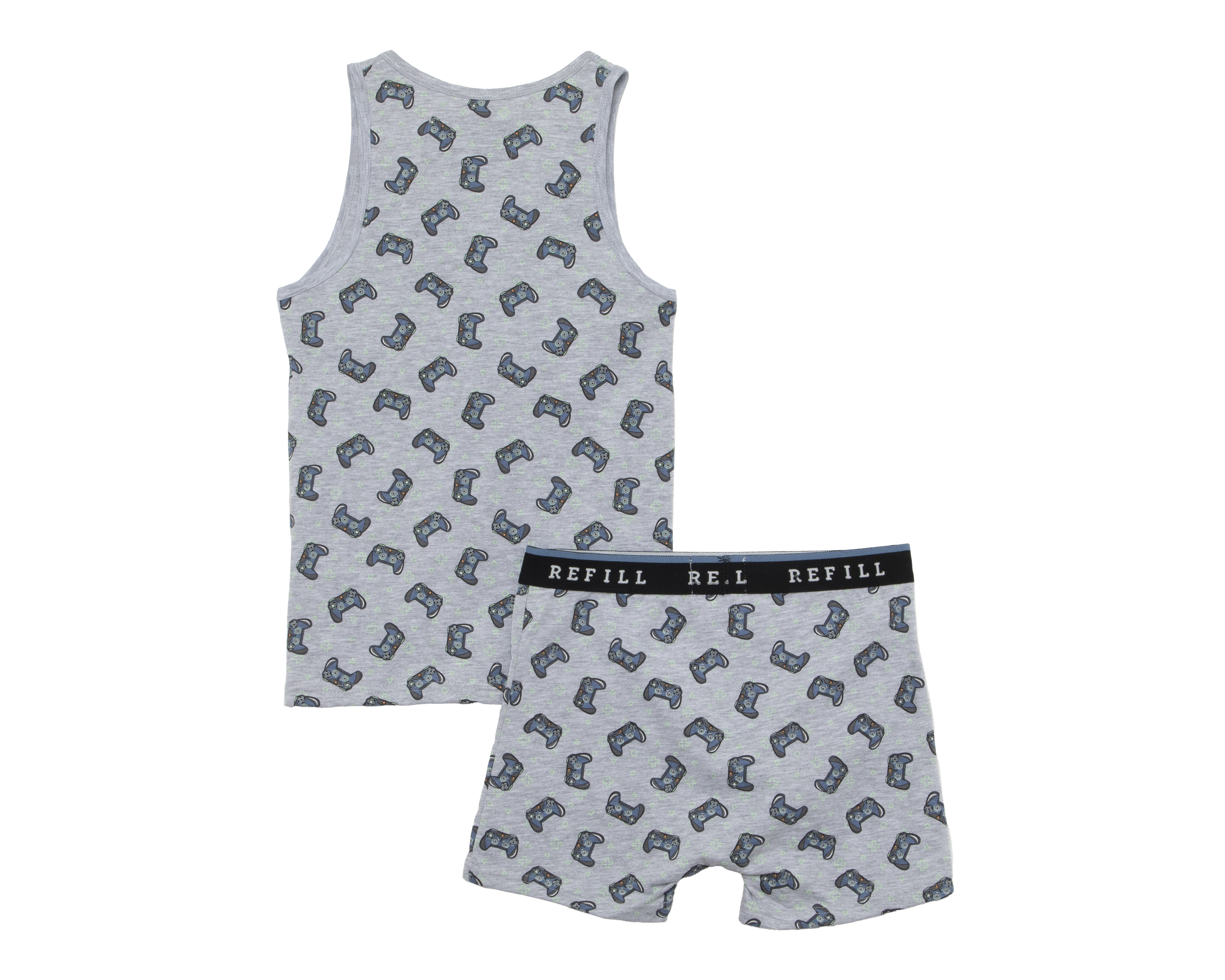 Foto 3 pulgar | Foto 2 | Camiseta Interior y Bóxer Refill para Niño 2 Piezas