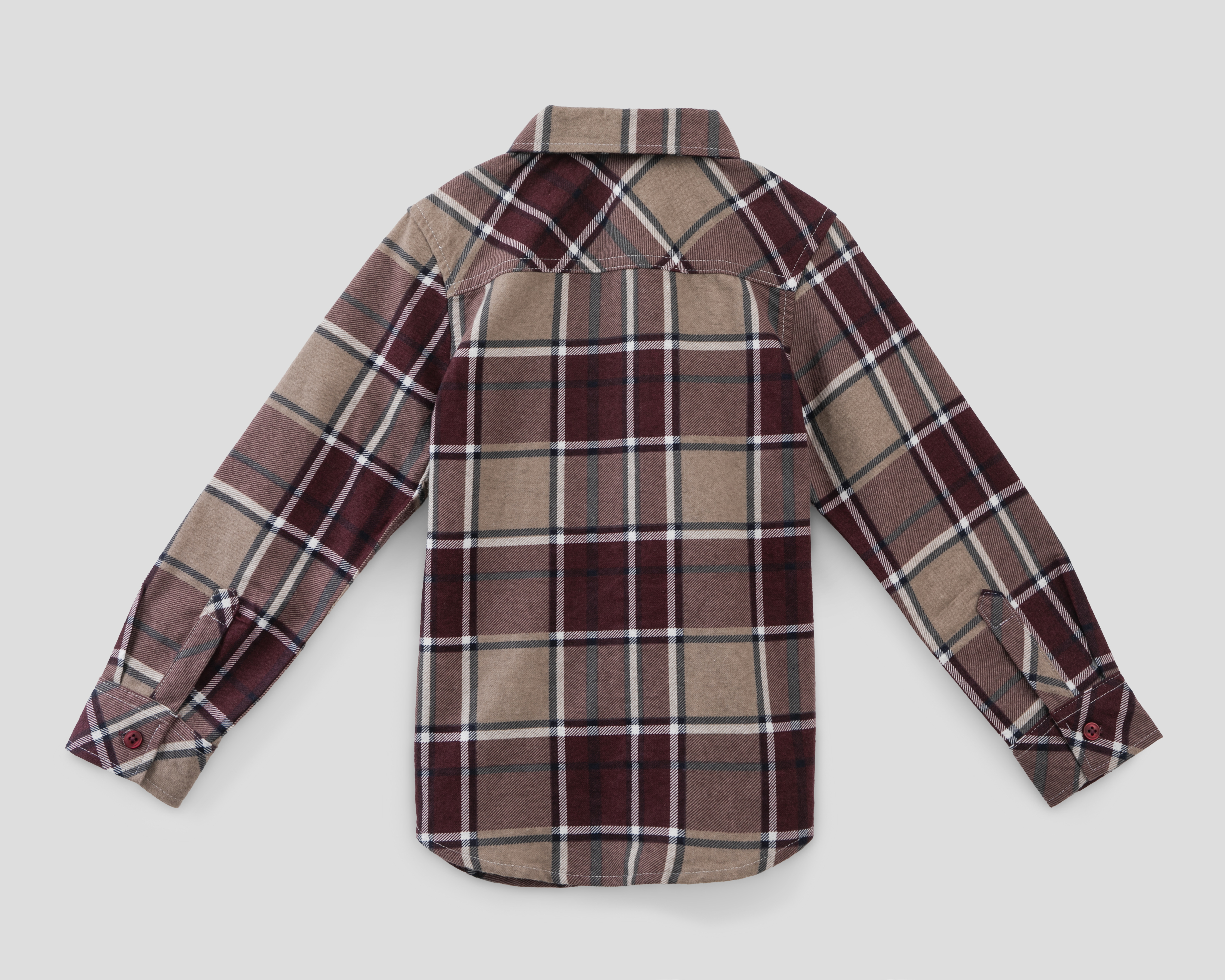 Foto 3 pulgar | Foto 2 | Camisa Manga Larga Vino Refill para Niño