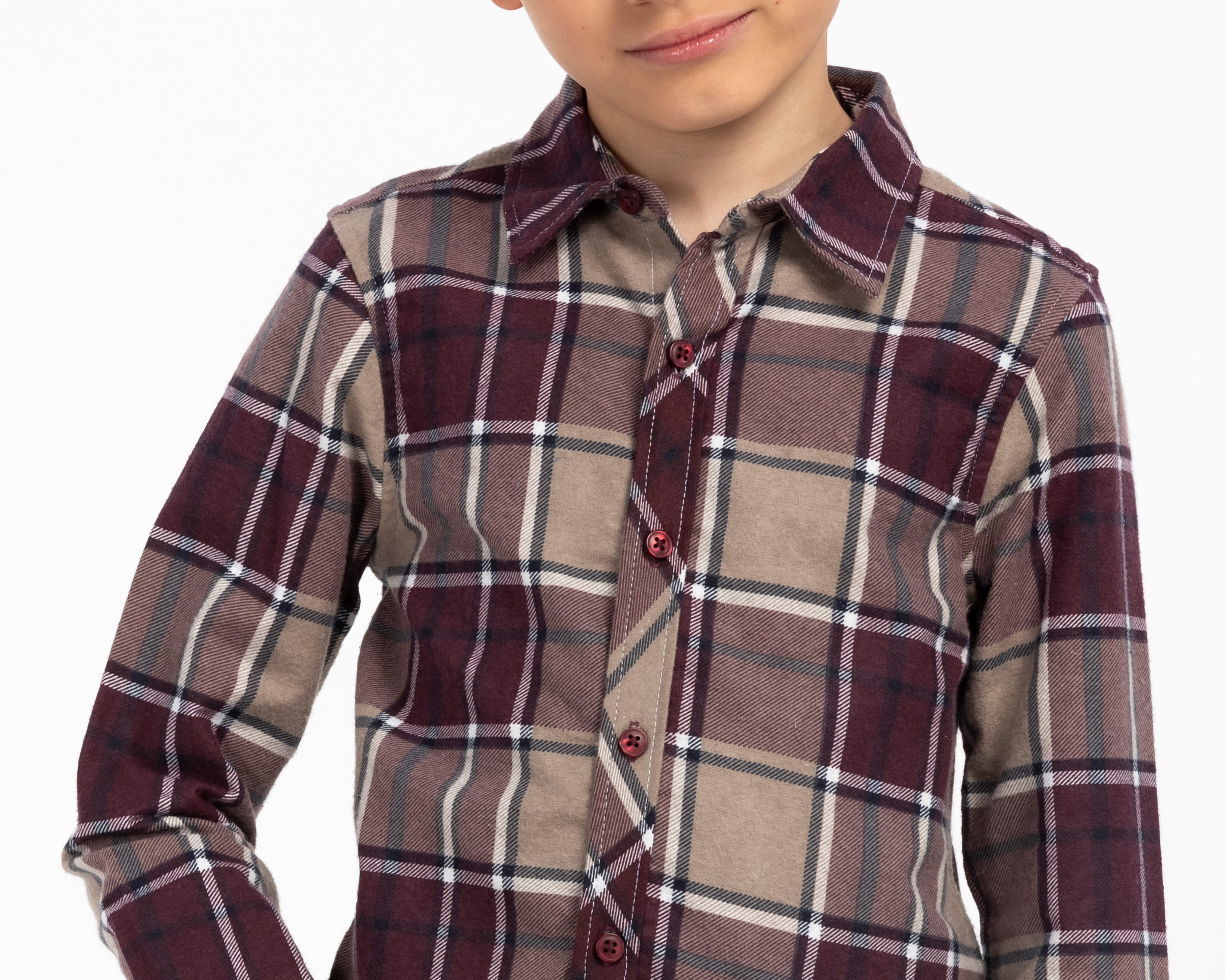 Foto 4 | Foto 4 | Camisa Manga Larga Vino Refill para Niño