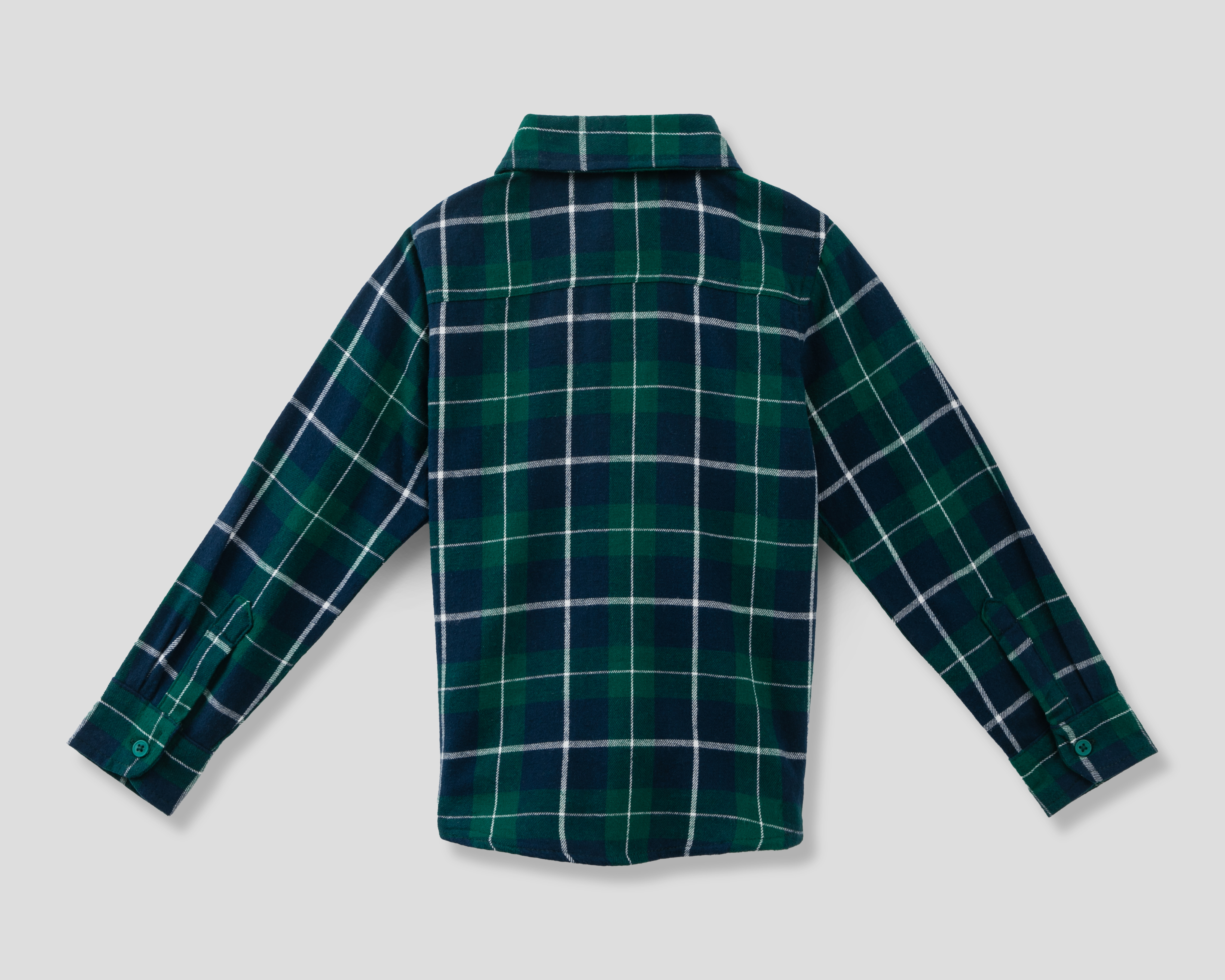 Foto 2 | Foto 2 | Camisa Cuello Americano Verde Refill para Niño