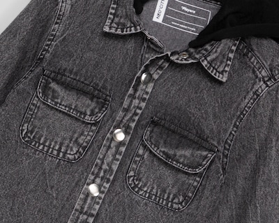 Foto 3 | Foto 3 | Camisa con Capucha Negra Neo*City para Niño