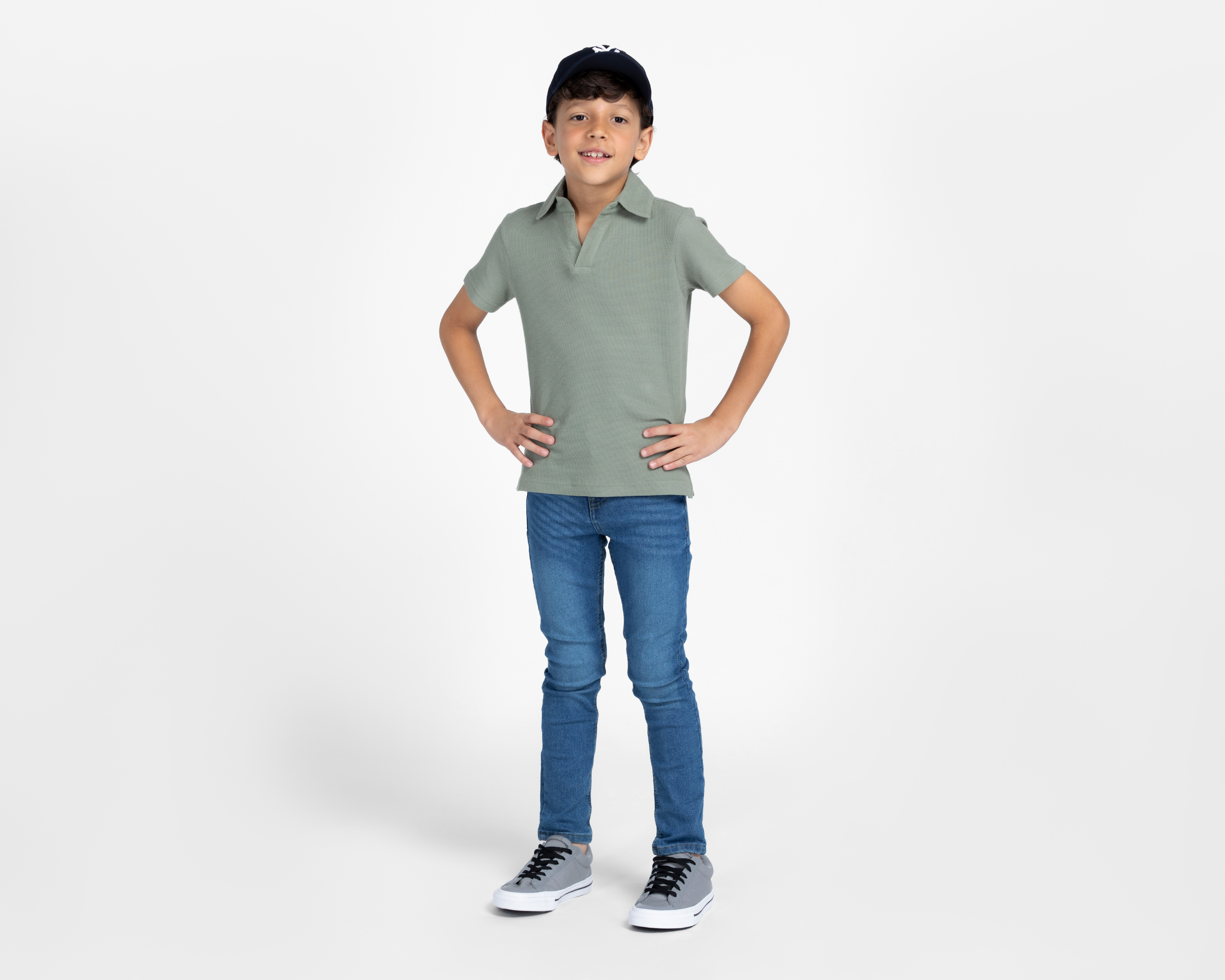 Foto 1 | Foto 1 | Playera Polo Refill Verde para Niño