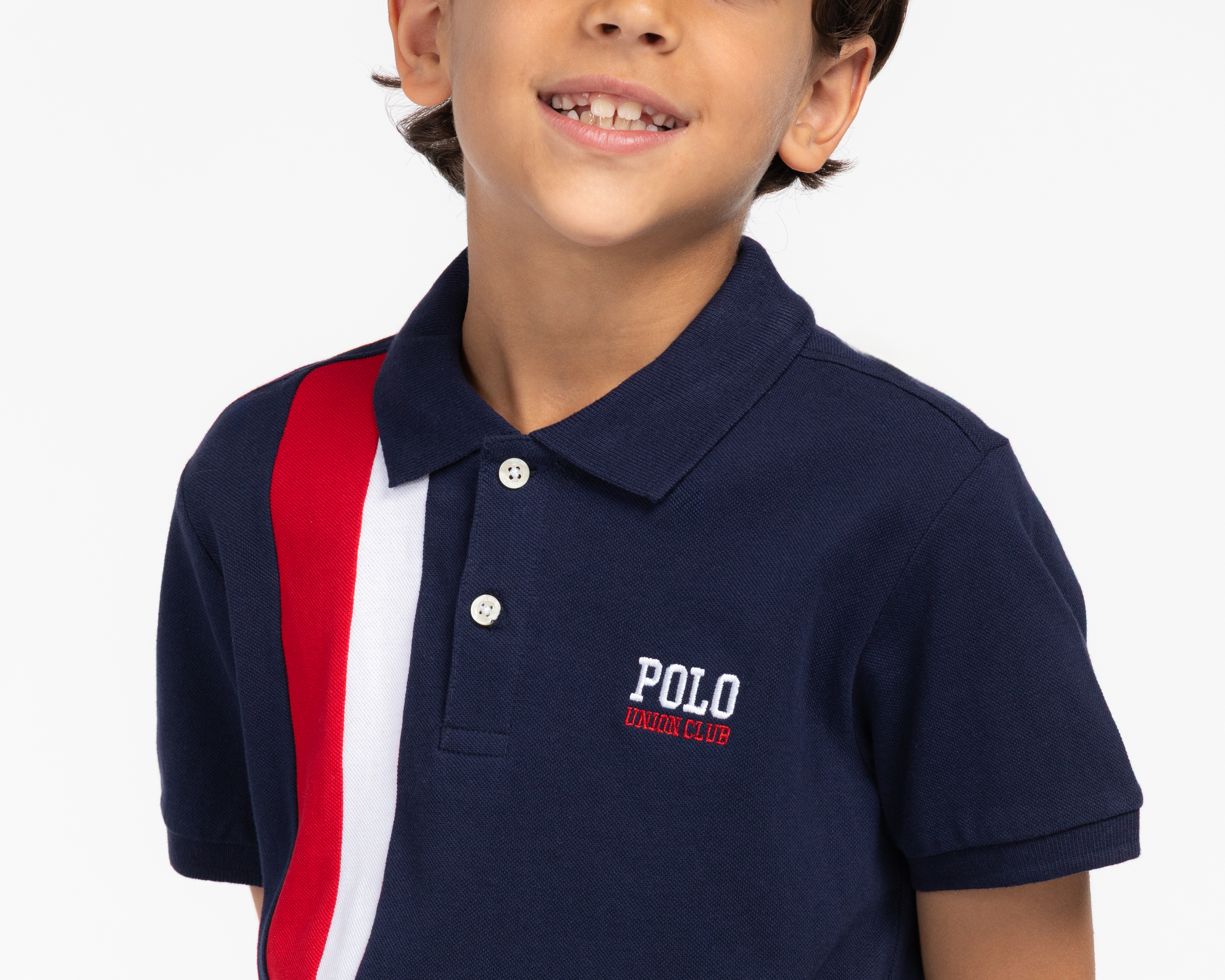 Foto 5 pulgar | Foto 4 | Playera Polo Polo Union Club Azul Marino para Niño