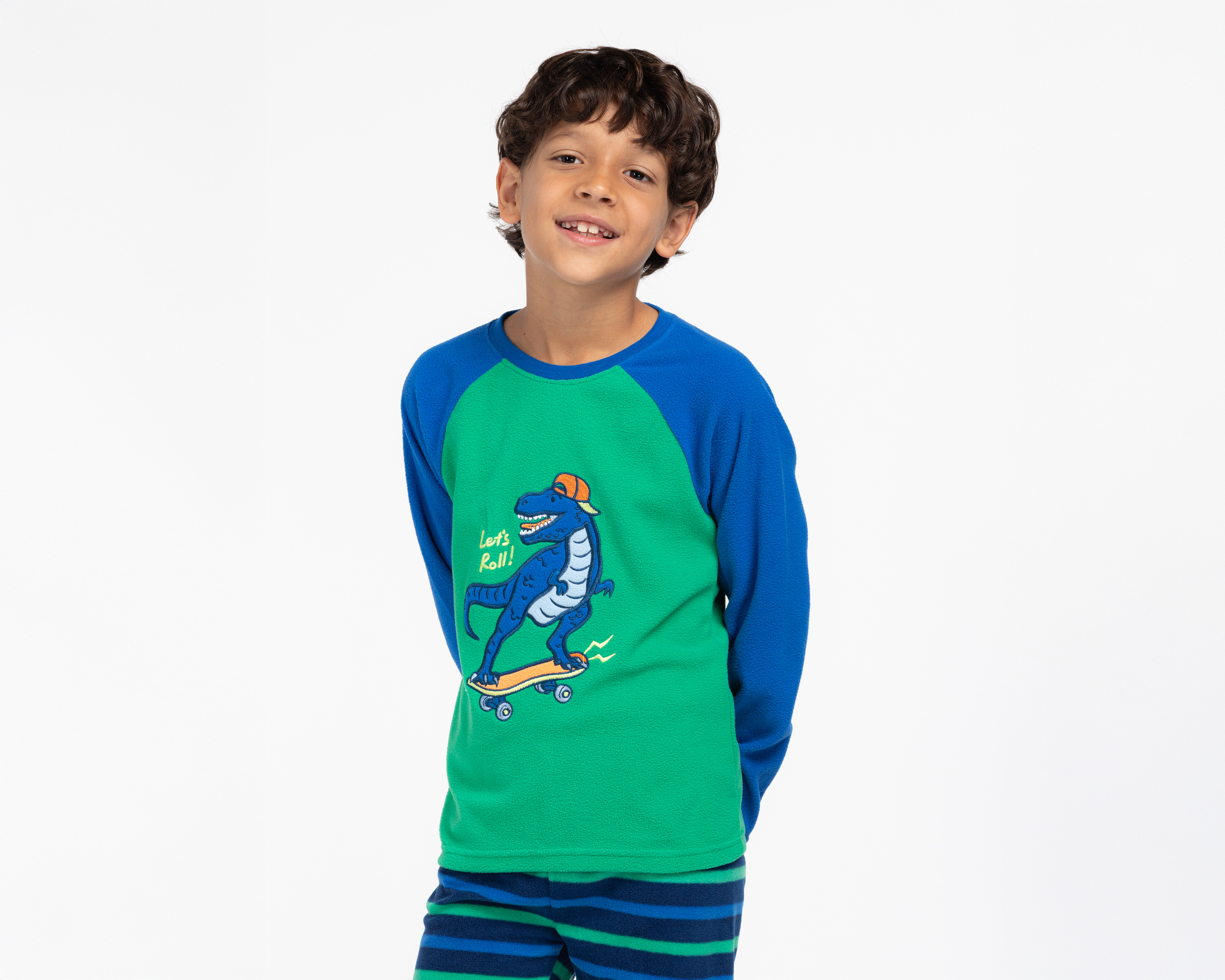 Foto 4 pulgar | Foto 3 | Pijama para Niño de Dinosaurio Refill