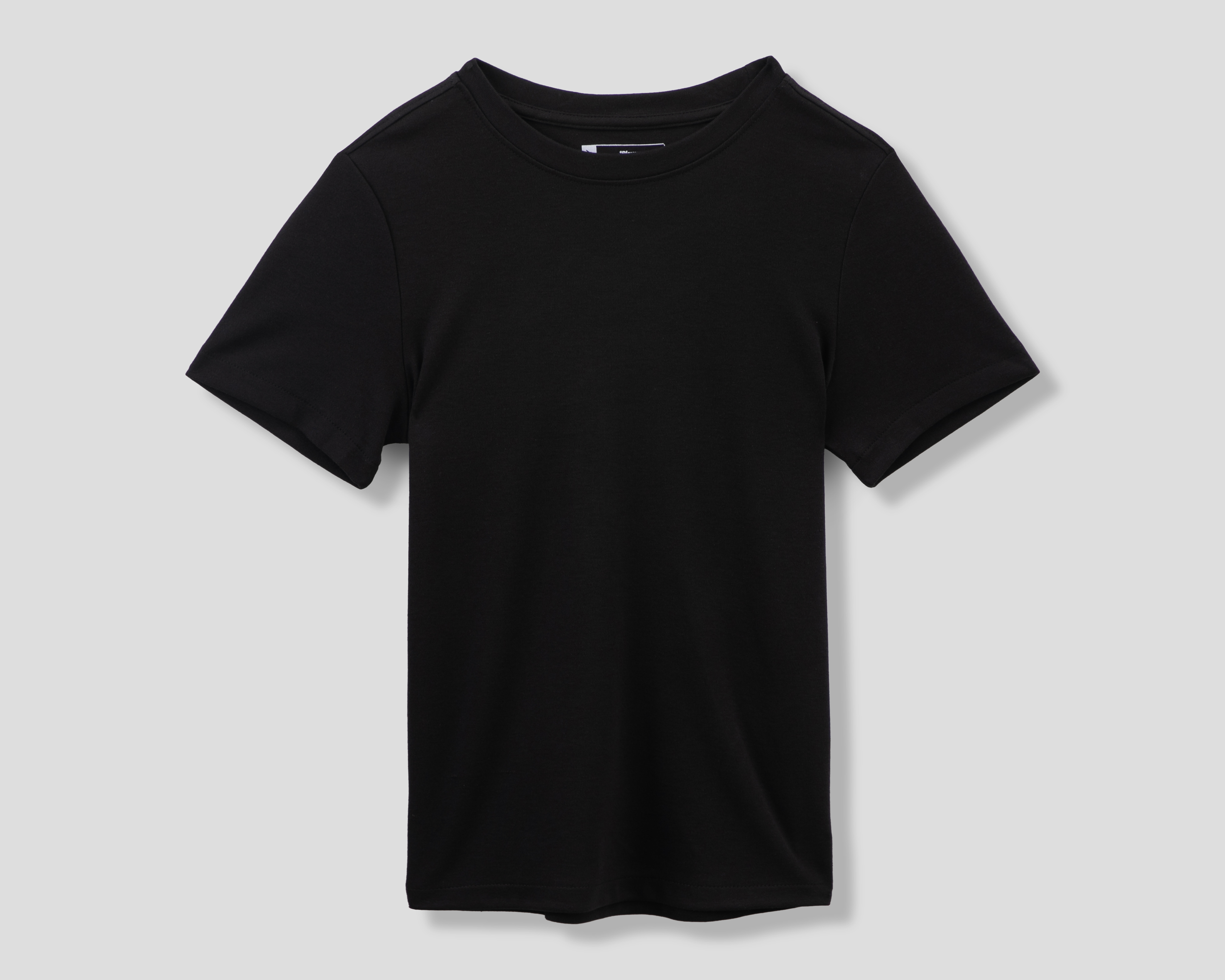 Foto 2 pulgar | Foto 1 | Playera de Cuello Redondo Negra Neo*City para Niño