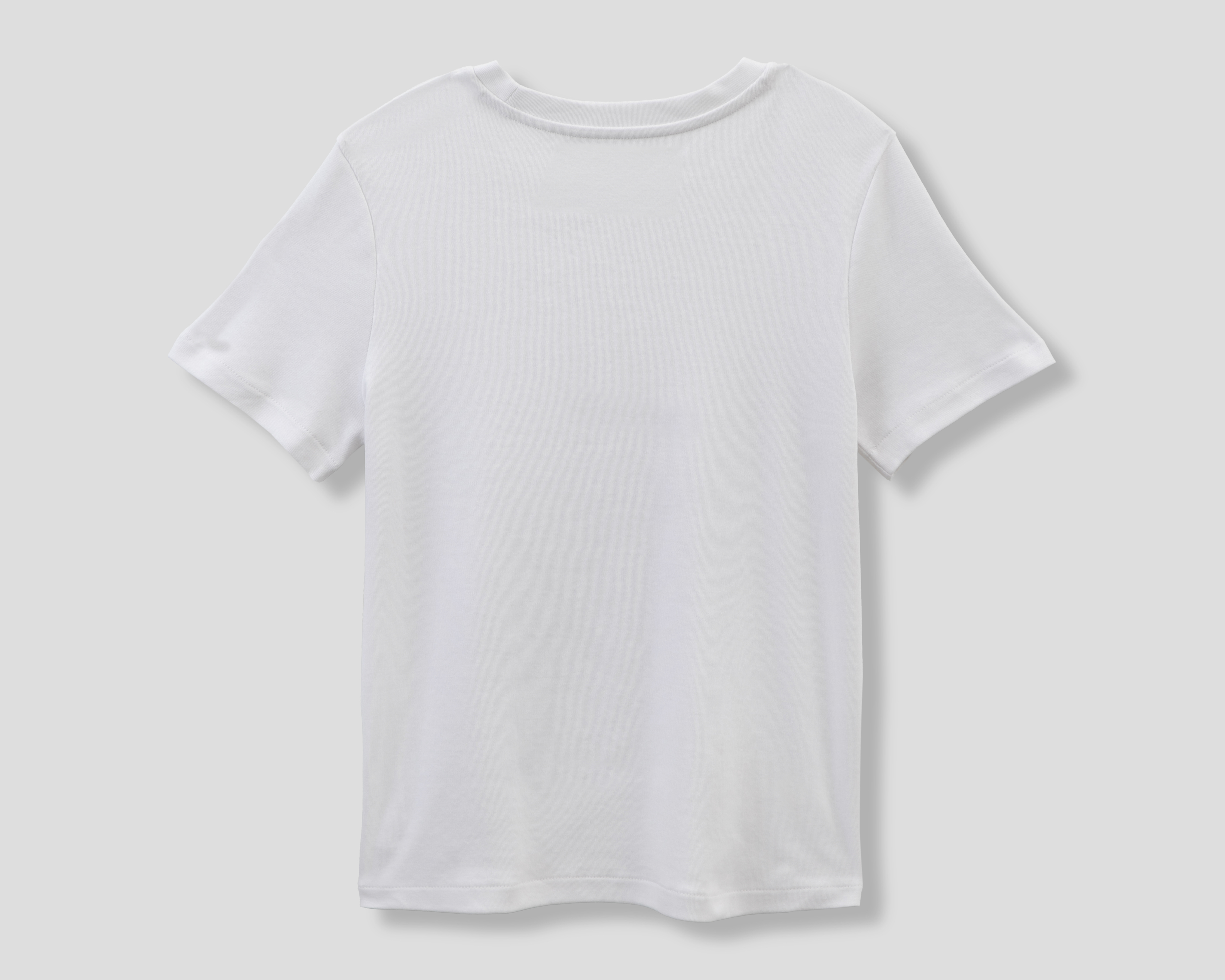 Foto 3 pulgar | Foto 2 | Playera de Cuello Redondo Blanca Neo*City para Niño