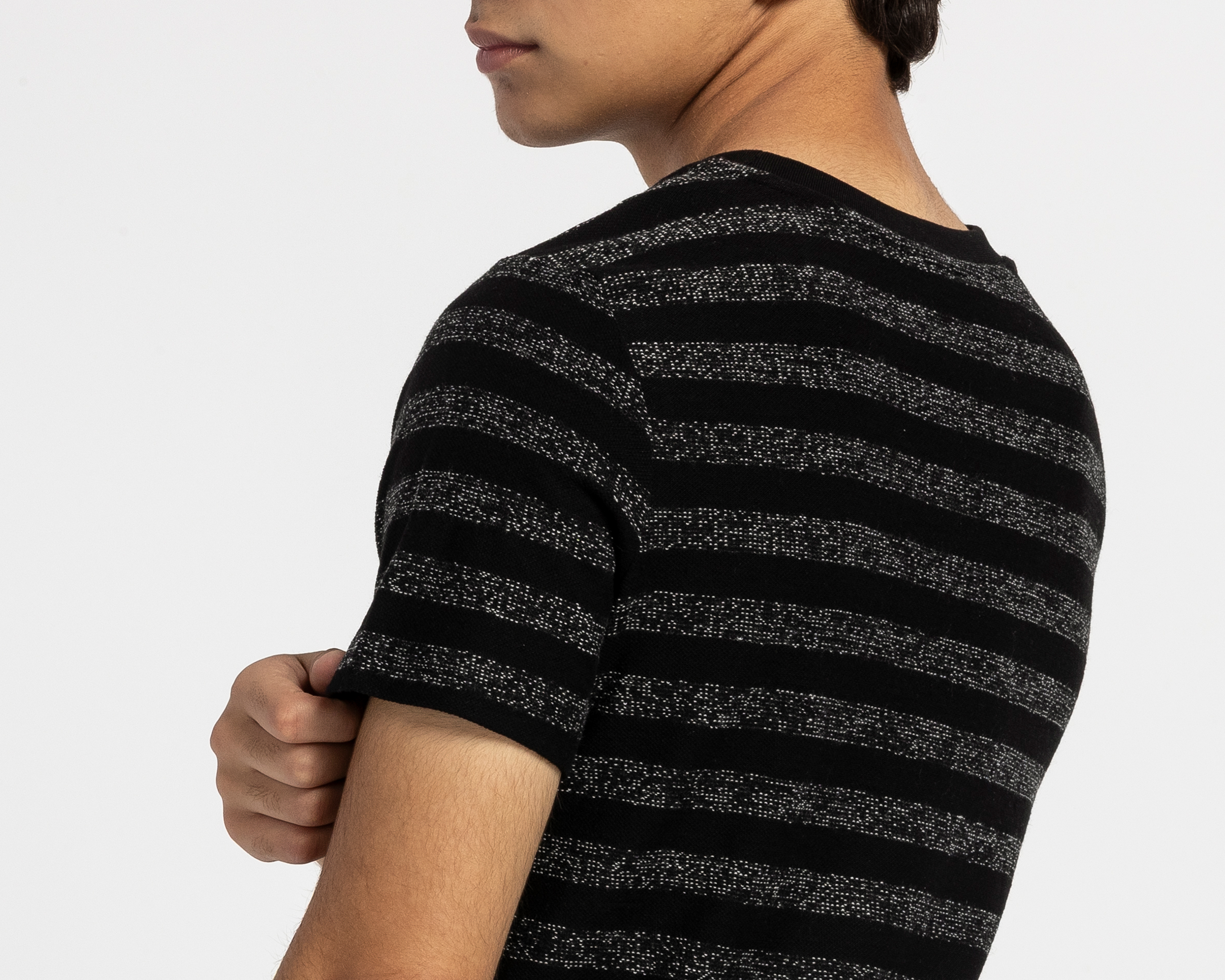 Foto 5 | Foto 5 | Playera de Cuello Redondo Negra Neo*City Juvenil