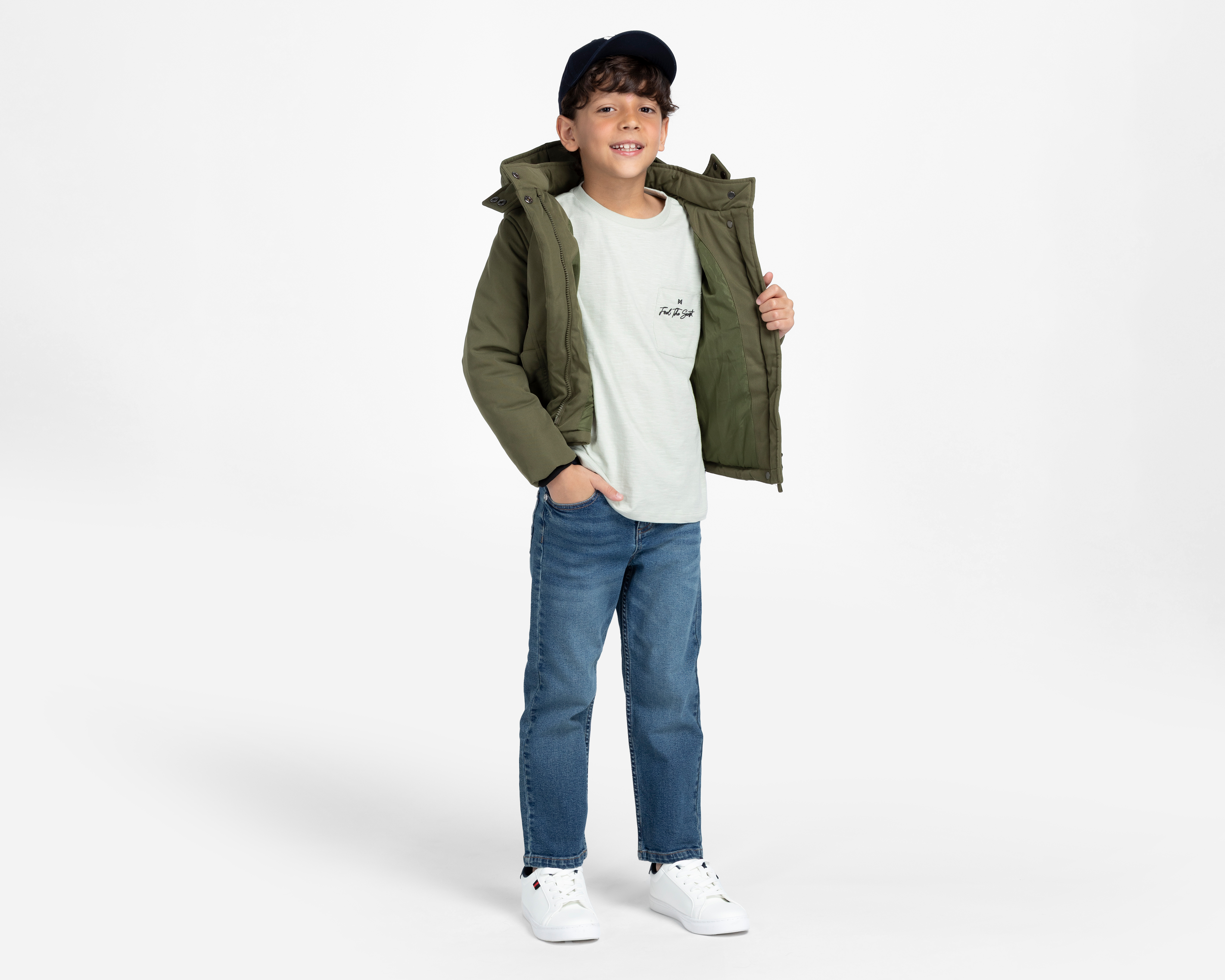 Foto 3 pulgar | Foto 2 | Pantalón Refill Recto para Niño