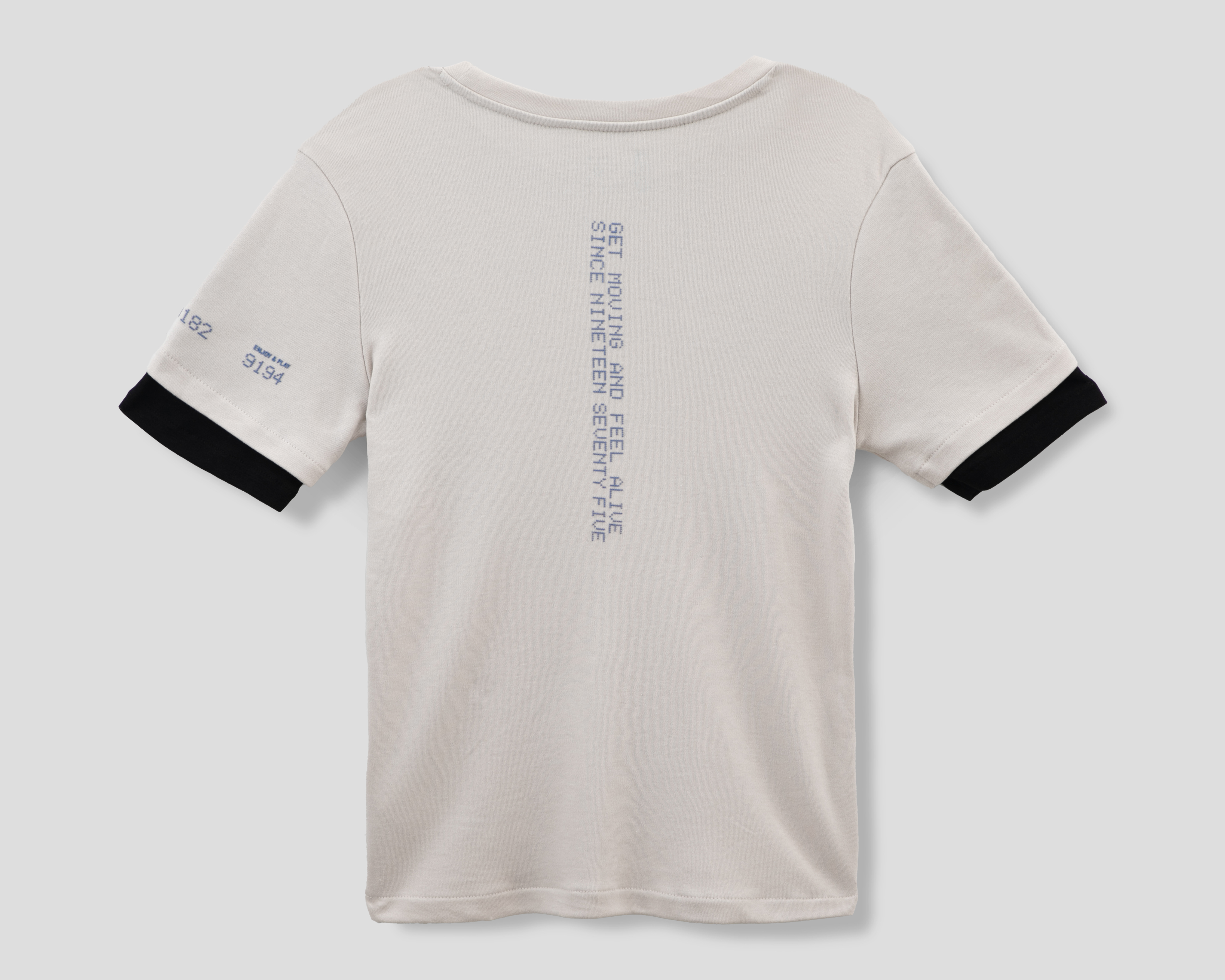 Foto 2 | Foto 2 | Playera de Cuello Redondo Crema Neo*City para Niño