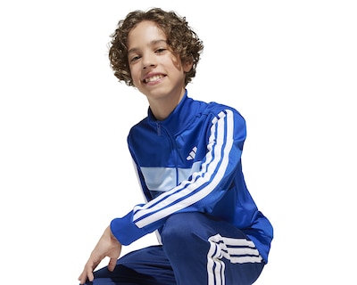 Foto 3 | Foto 3 | Pants y Chamarra Adidas Seasonal Essentials Tiberio Tricot 3 Bandas Juvenil
