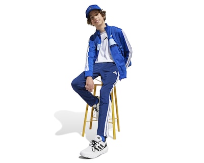 Foto 5 | Foto 5 | Pants y Chamarra Adidas Seasonal Essentials Tiberio Tricot 3 Bandas Juvenil
