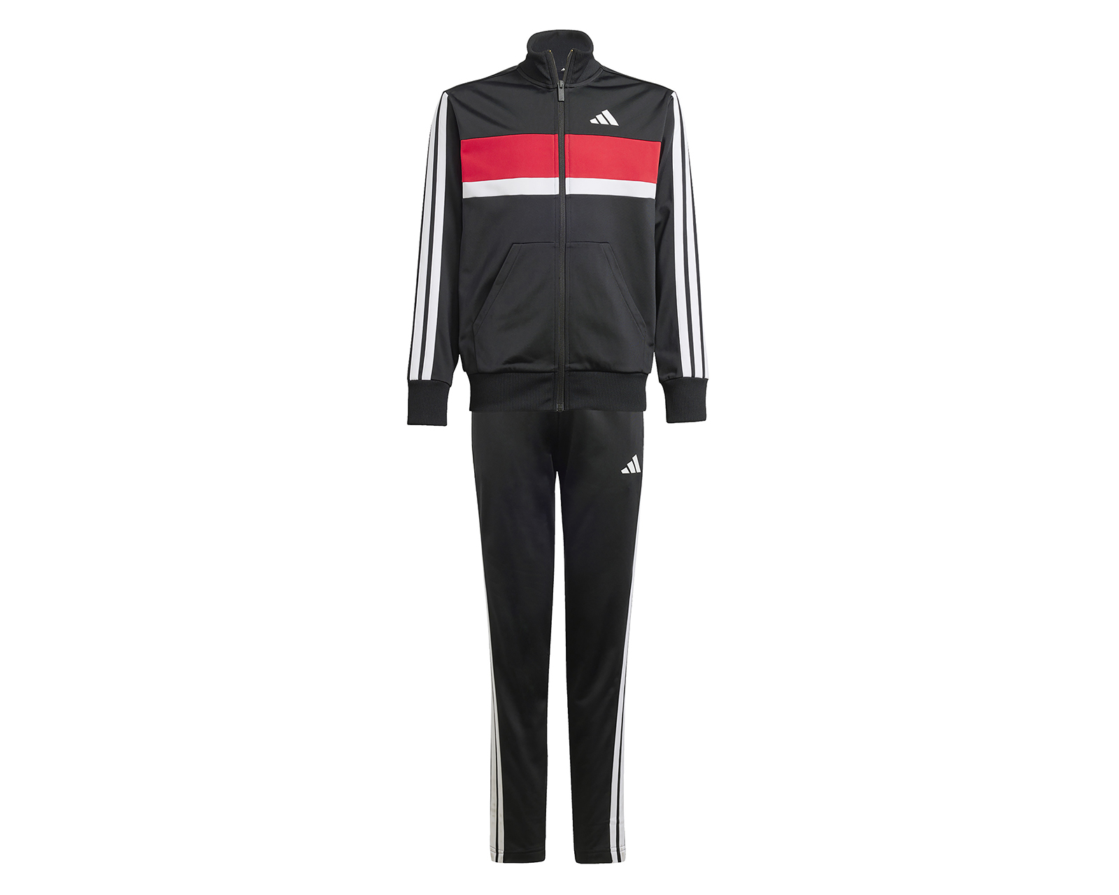 Foto 7 pulgar | Foto 6 | Pants y Chamarra Adidas Seasonal Essentials Tiberio Tricot 3 Bandas Juvenil